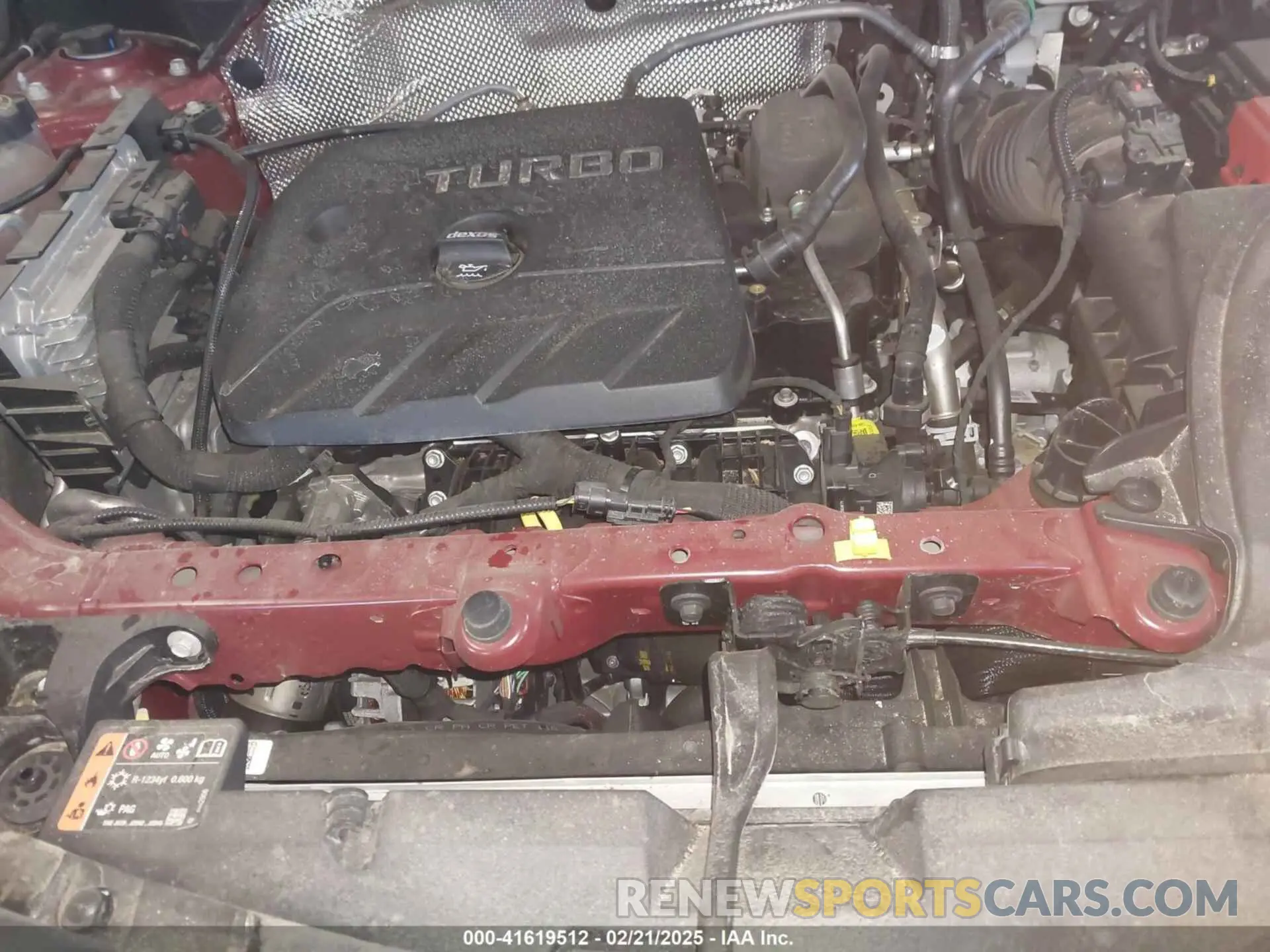 10 Фотография поврежденного автомобиля KL4MMGSL8NB147713 BUICK ENCORE GX 2022