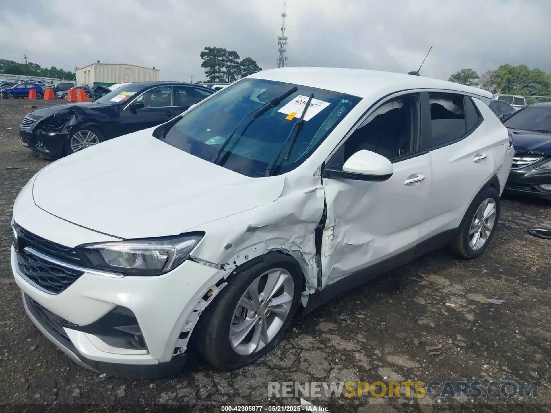 6 Фотография поврежденного автомобиля KL4MMBS22PB095279 BUICK ENCORE GX 2023