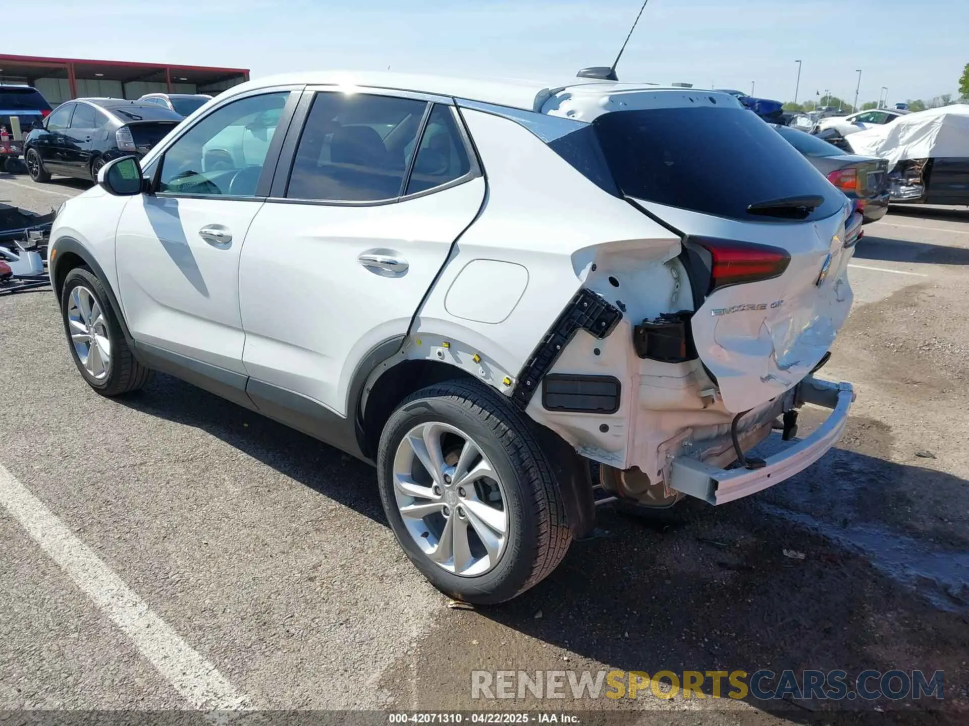 3 Photograph of a damaged car KL4MMBS22PB134758 BUICK ENCORE GX 2023