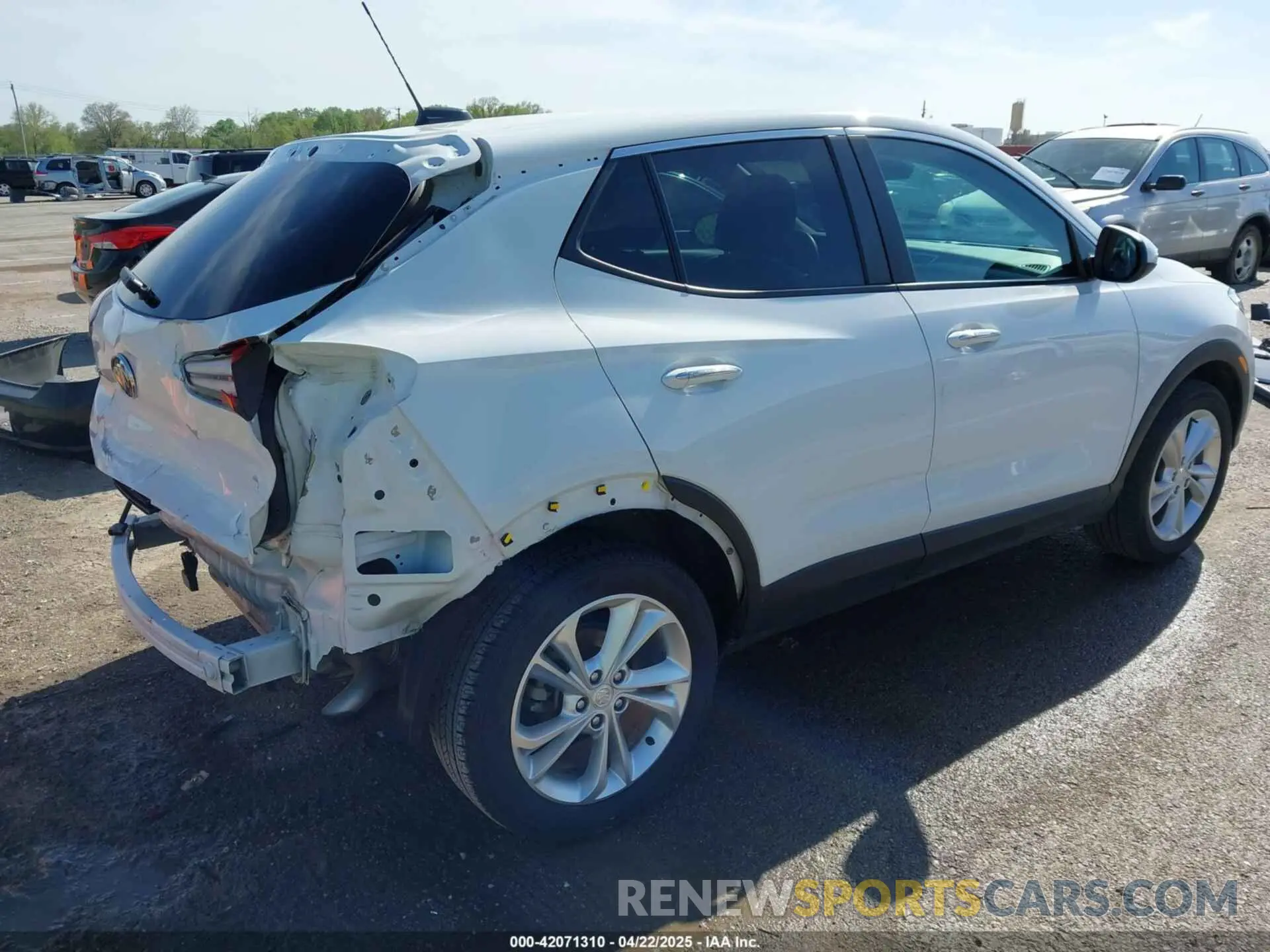 4 Photograph of a damaged car KL4MMBS22PB134758 BUICK ENCORE GX 2023