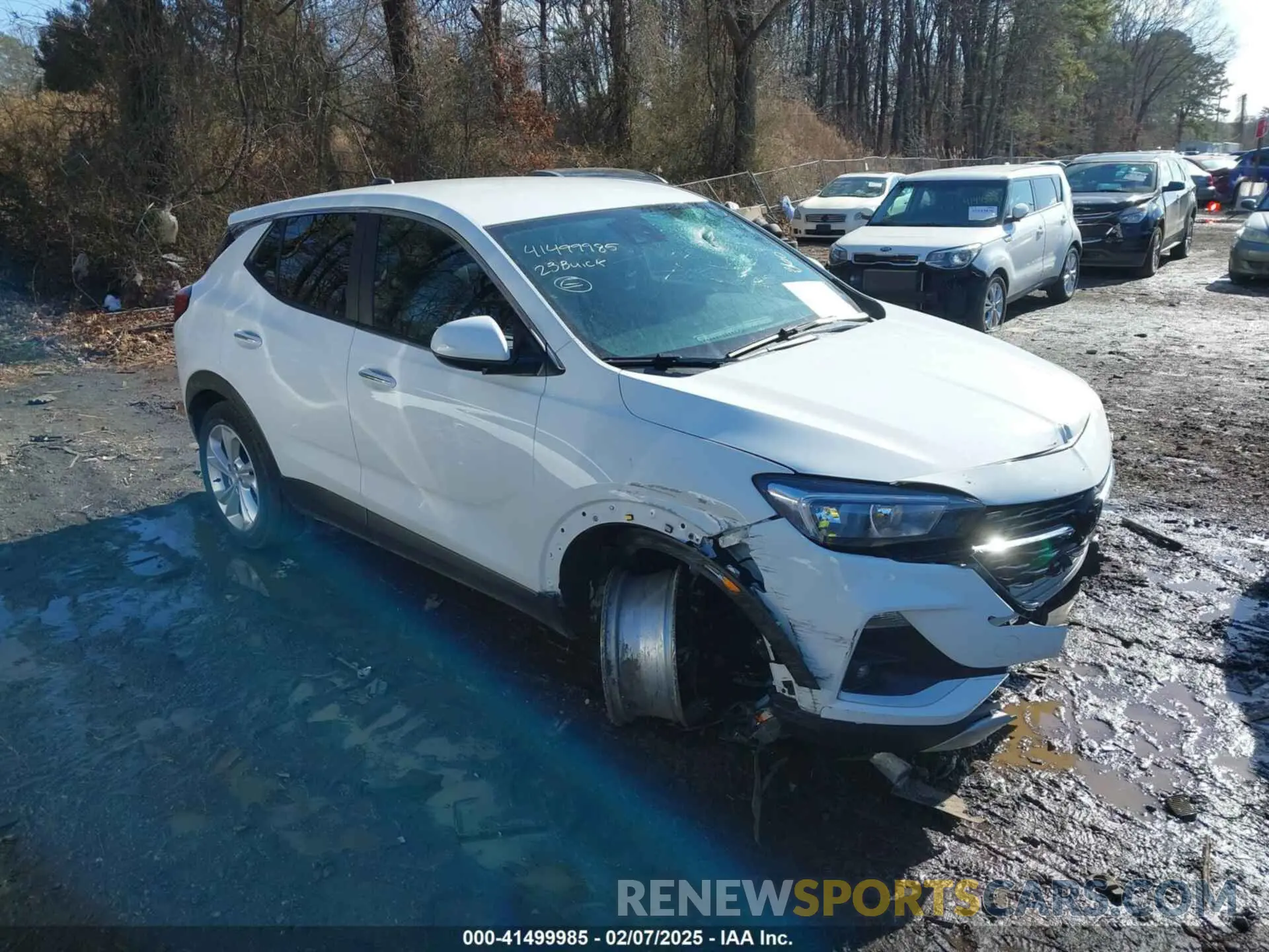 1 Photograph of a damaged car KL4MMCSL0PB137270 BUICK ENCORE GX 2023