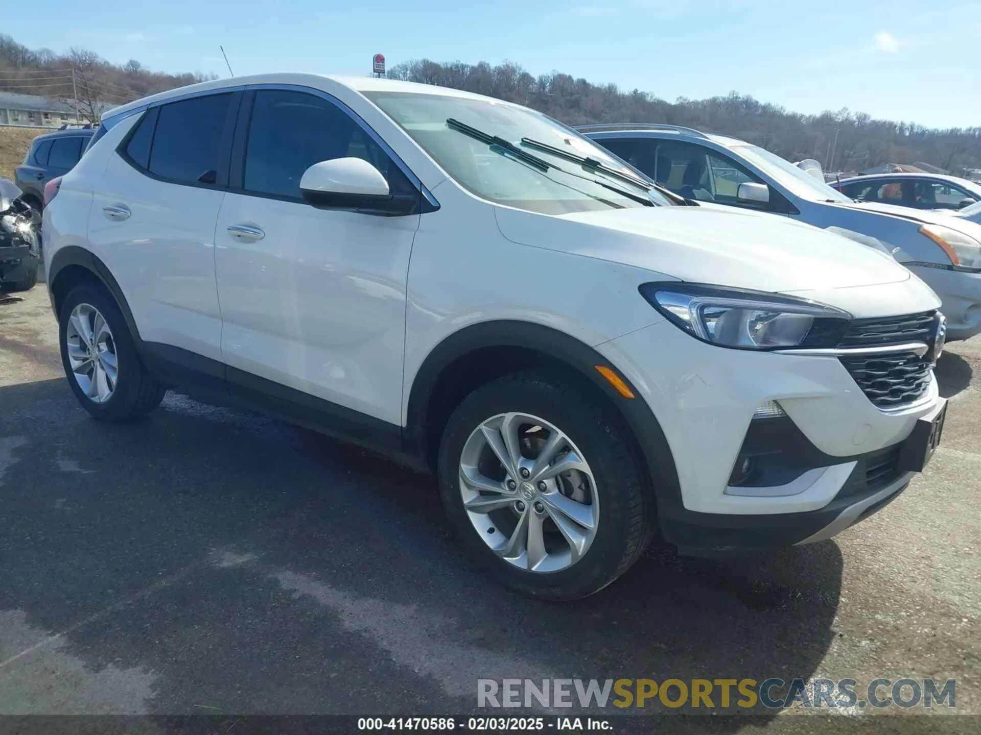1 Фотография поврежденного автомобиля KL4MMCSL5PB111652 BUICK ENCORE GX 2023