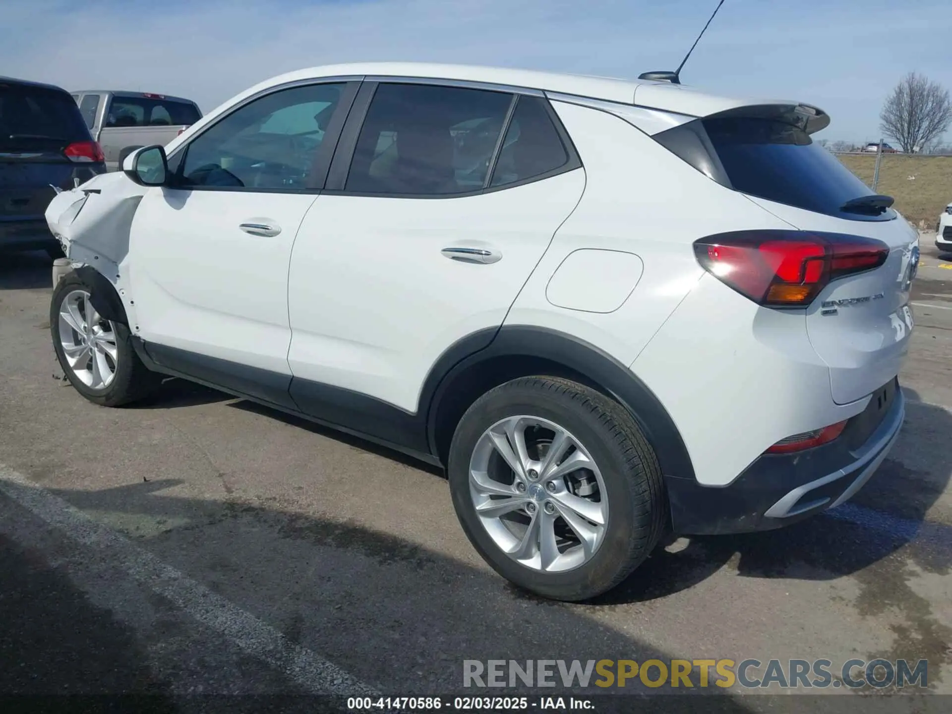 3 Фотография поврежденного автомобиля KL4MMCSL5PB111652 BUICK ENCORE GX 2023