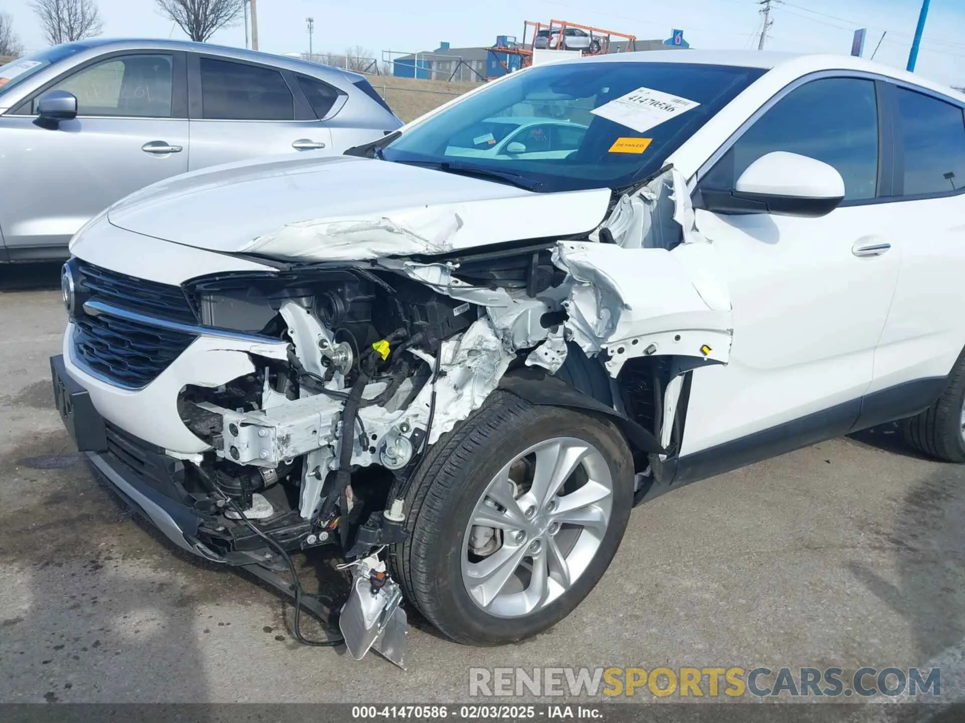 6 Фотография поврежденного автомобиля KL4MMCSL5PB111652 BUICK ENCORE GX 2023