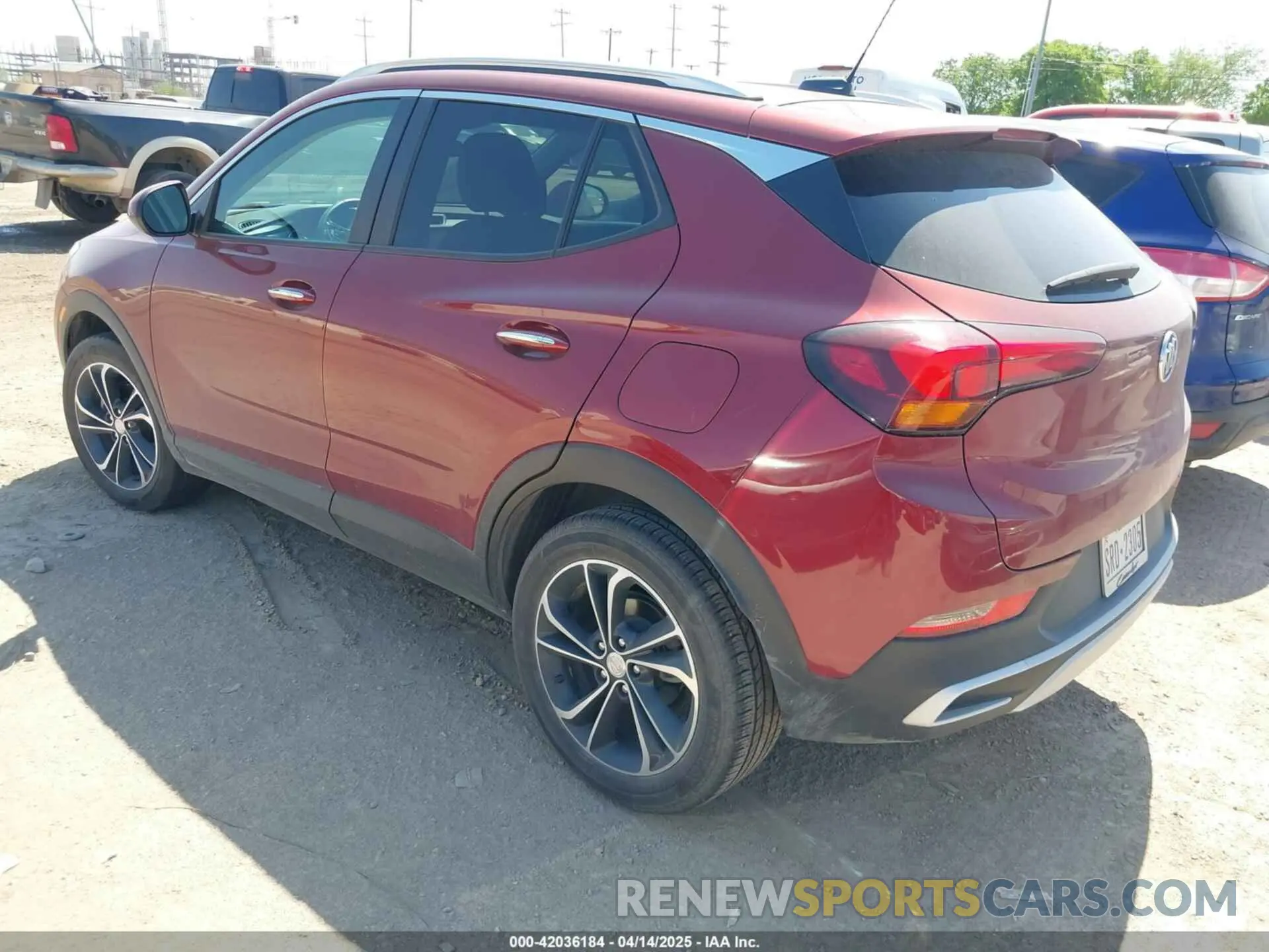 3 Photograph of a damaged car KL4MMDS21PB066190 BUICK ENCORE GX 2023