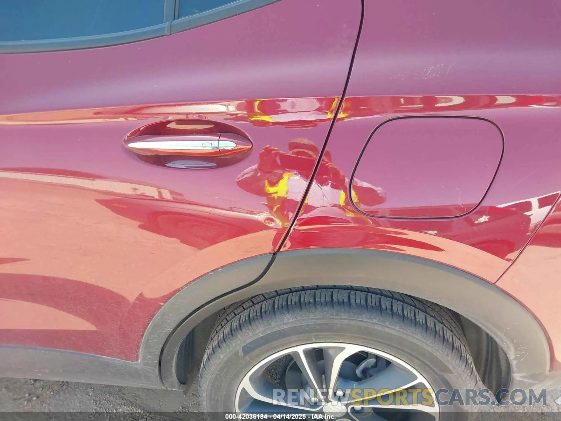6 Photograph of a damaged car KL4MMDS21PB066190 BUICK ENCORE GX 2023