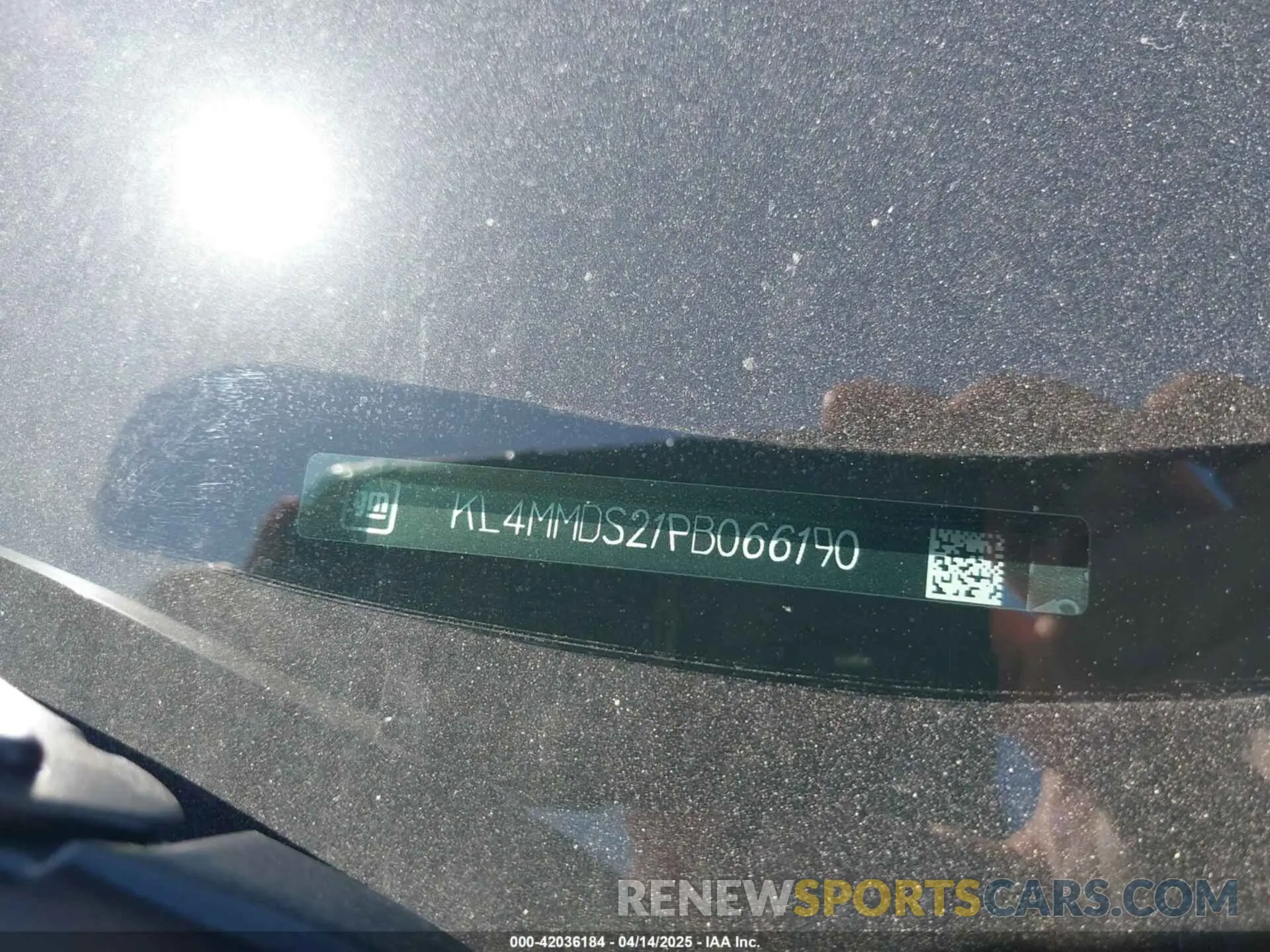 9 Photograph of a damaged car KL4MMDS21PB066190 BUICK ENCORE GX 2023
