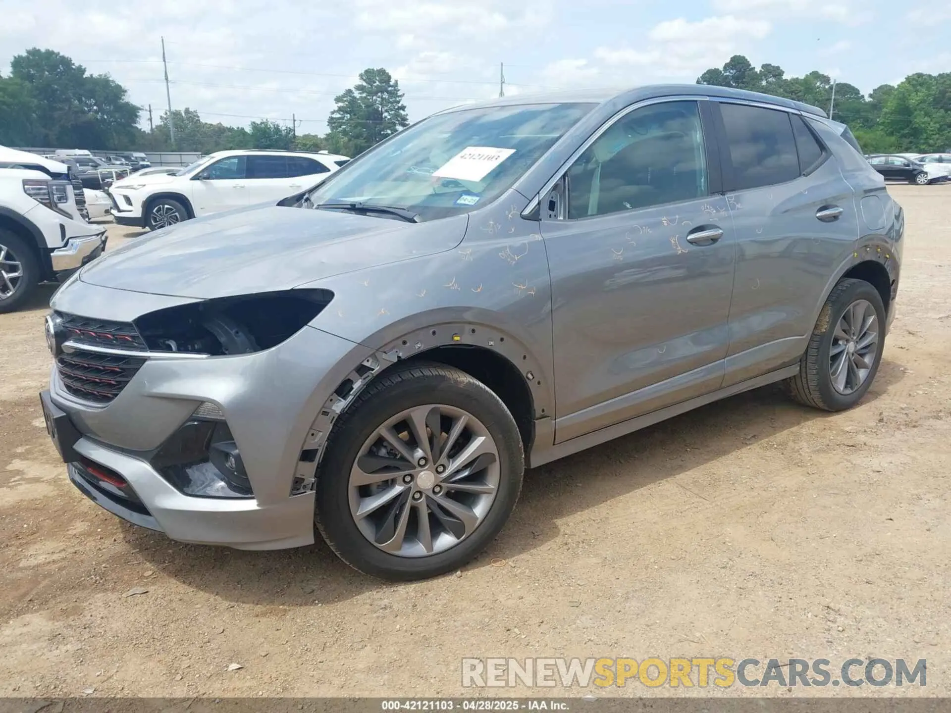 2 Фотография поврежденного автомобиля KL4MMDS21PB121589 BUICK ENCORE GX 2023