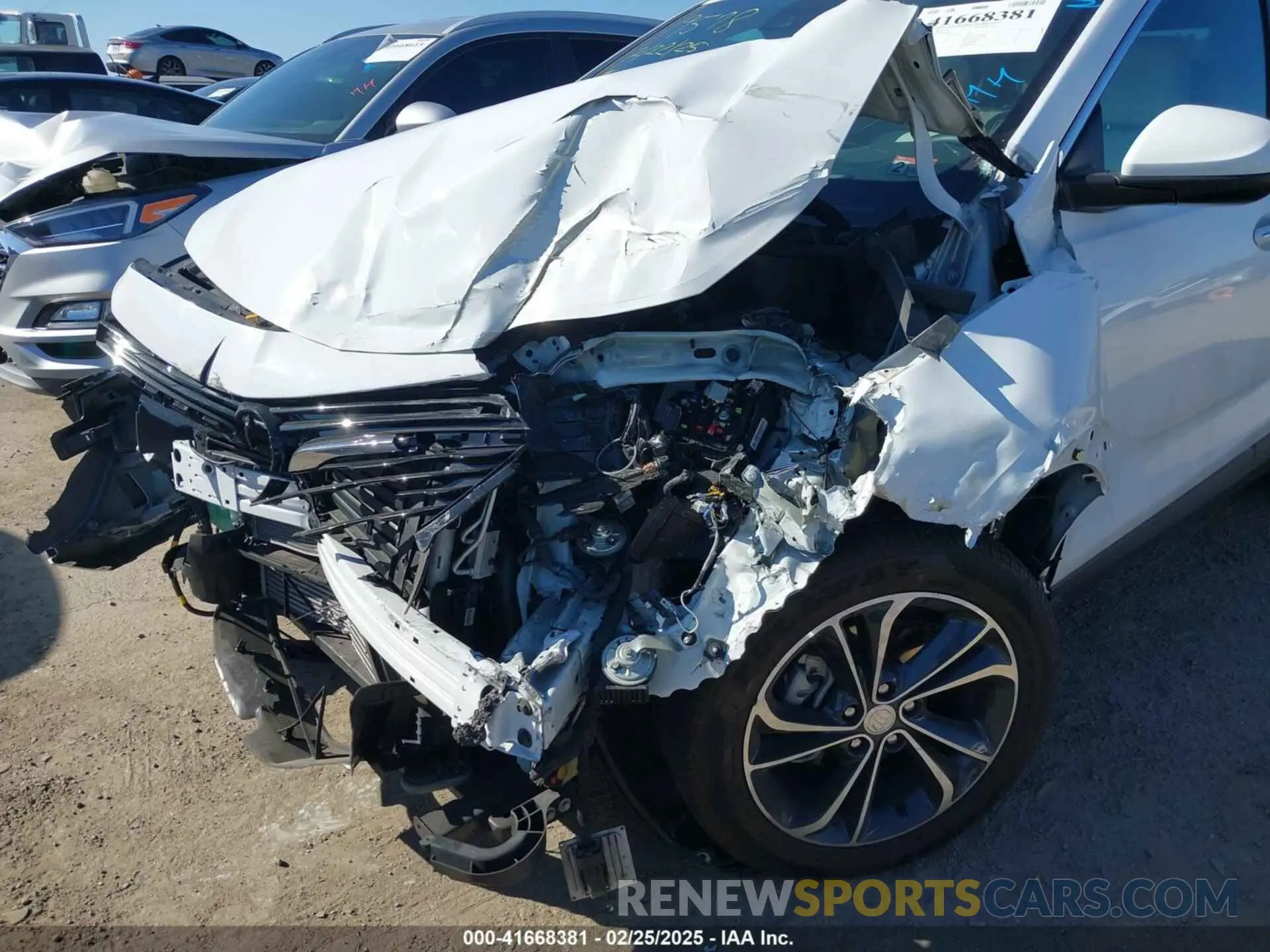 6 Photograph of a damaged car KL4MMDS22PB084486 BUICK ENCORE GX 2023