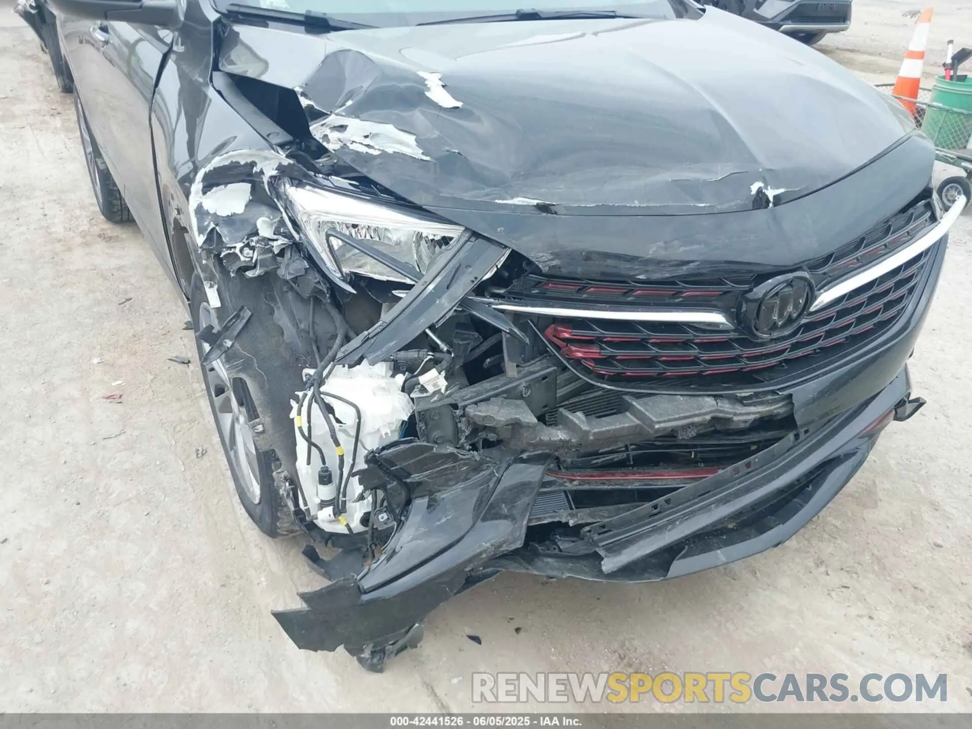 6 Фотография поврежденного автомобиля KL4MMDS23PB081693 BUICK ENCORE GX 2023