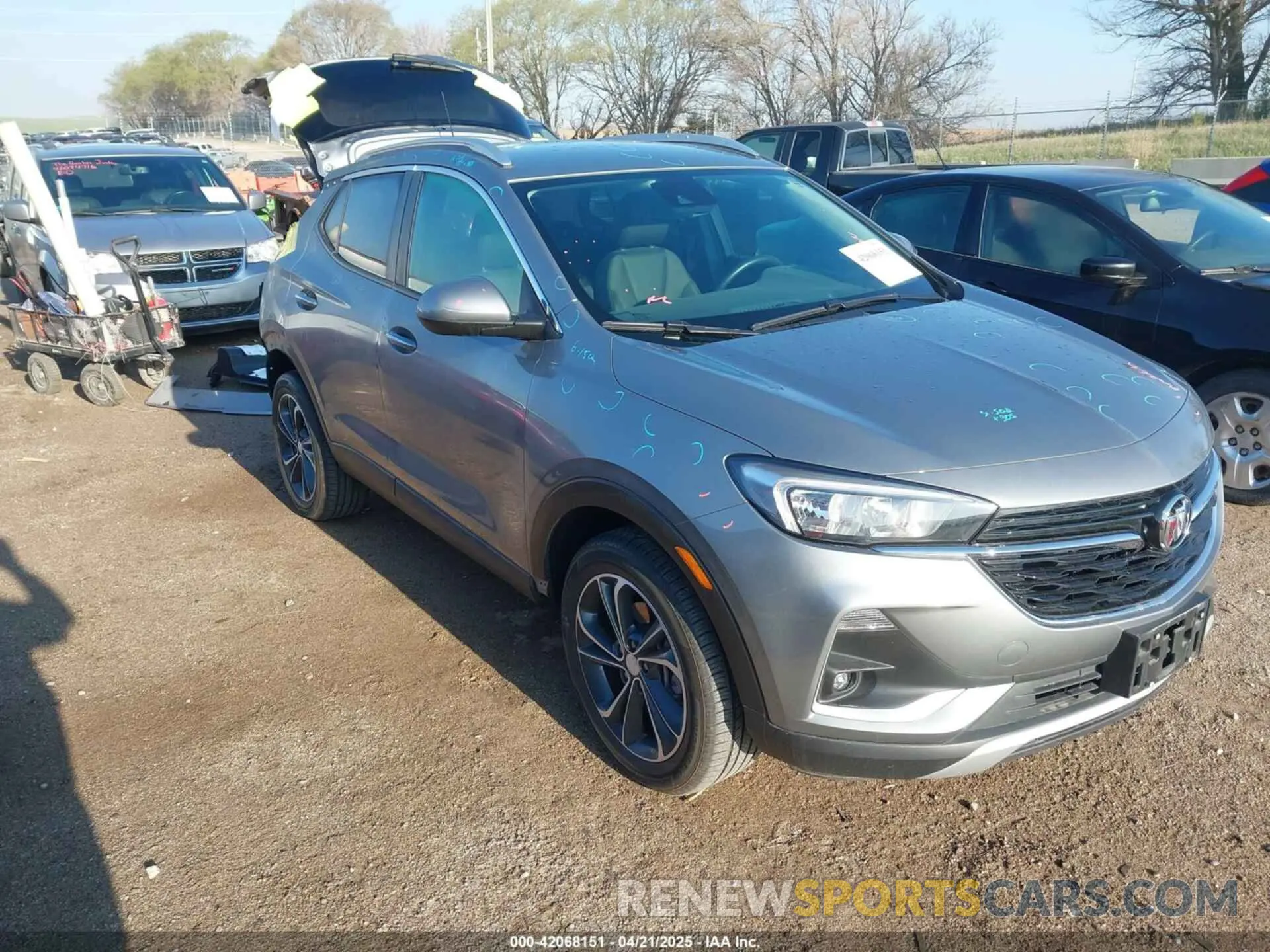 1 Фотография поврежденного автомобиля KL4MMDS24PB151721 BUICK ENCORE GX 2023