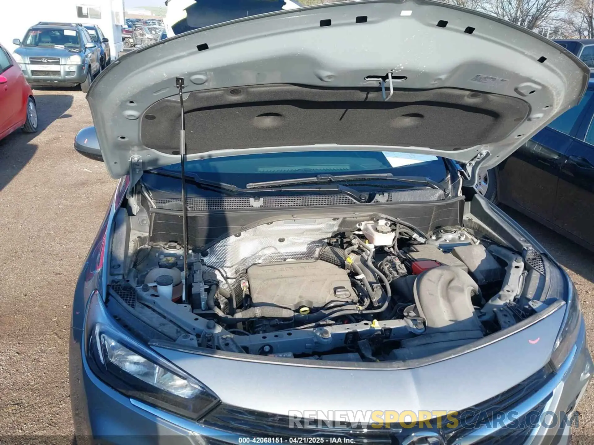 10 Фотография поврежденного автомобиля KL4MMDS24PB151721 BUICK ENCORE GX 2023