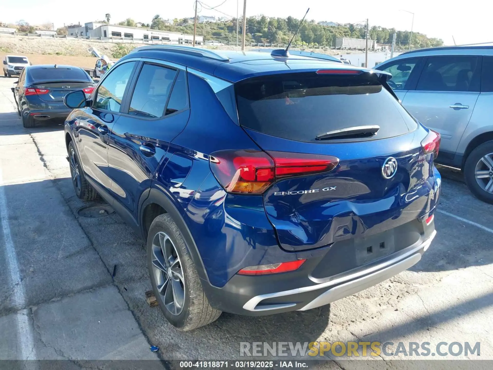 3 Photograph of a damaged car KL4MMDS26PB126674 BUICK ENCORE GX 2023