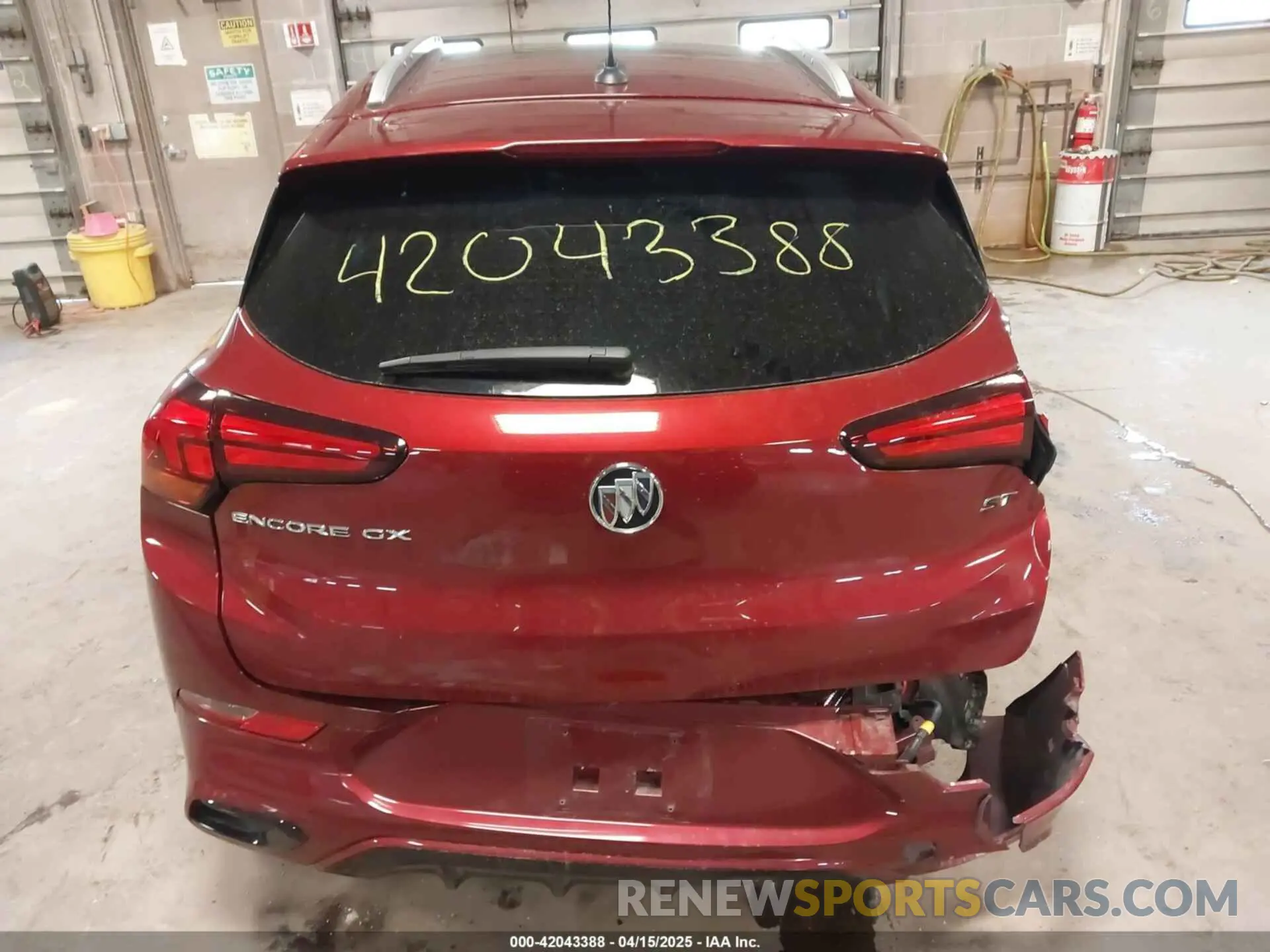 16 Photograph of a damaged car KL4MMDSL1PB071074 BUICK ENCORE GX 2023