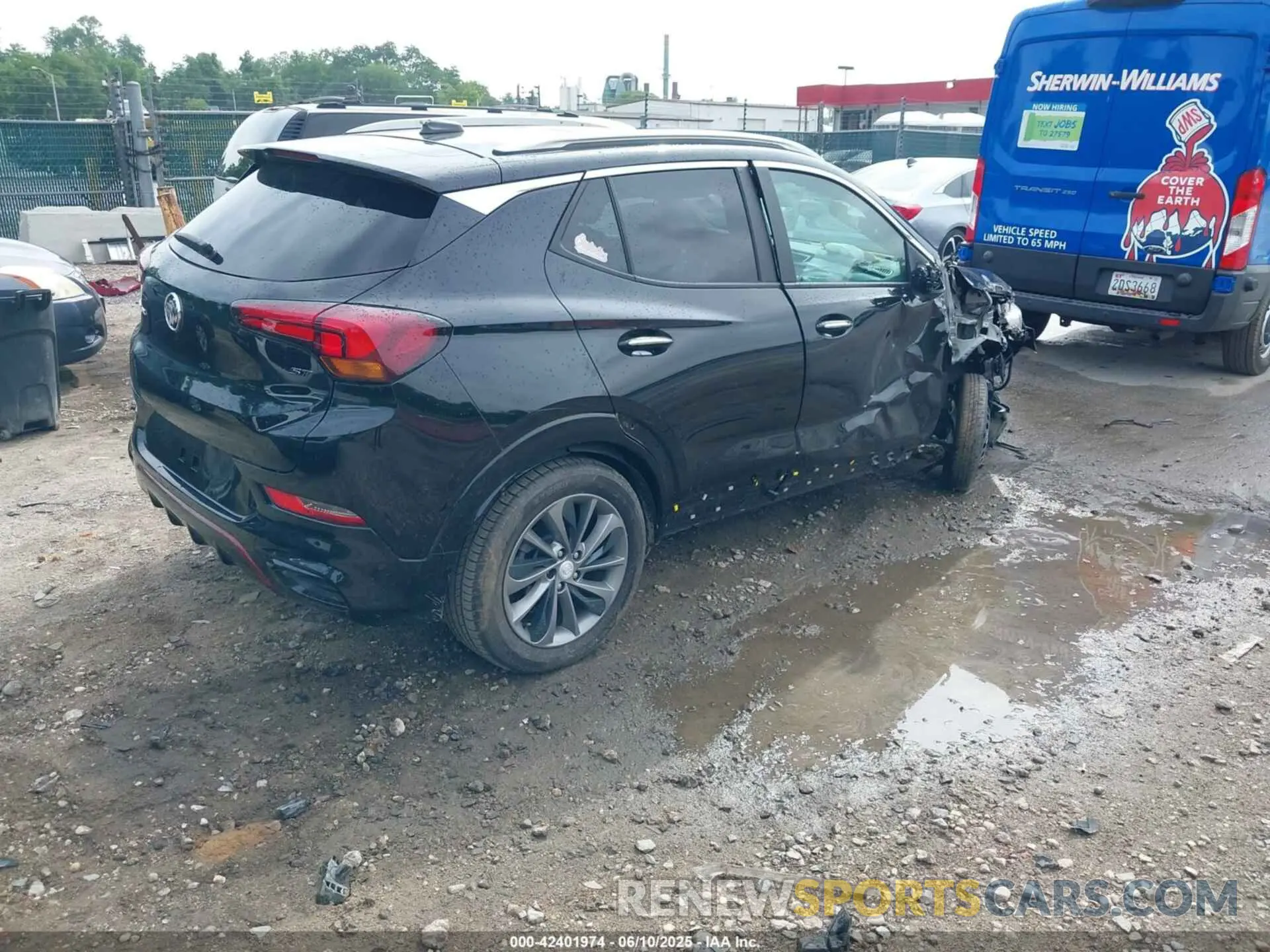 4 Фотография поврежденного автомобиля KL4MMDSL2PB069771 BUICK ENCORE GX 2023