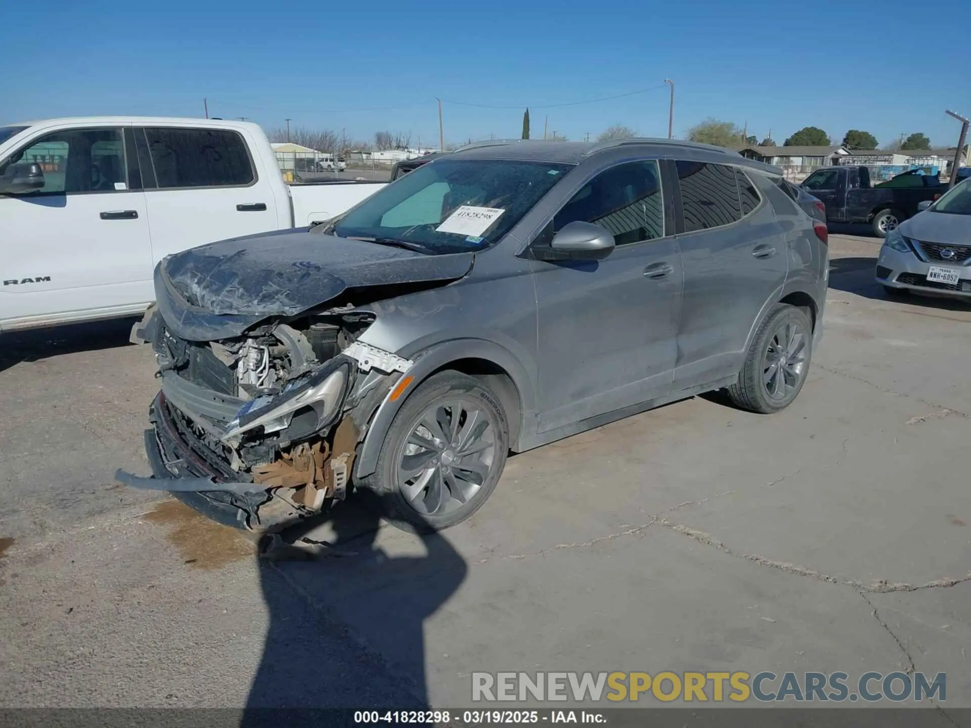 2 Photograph of a damaged car KL4MMDSL6PB004194 BUICK ENCORE GX 2023