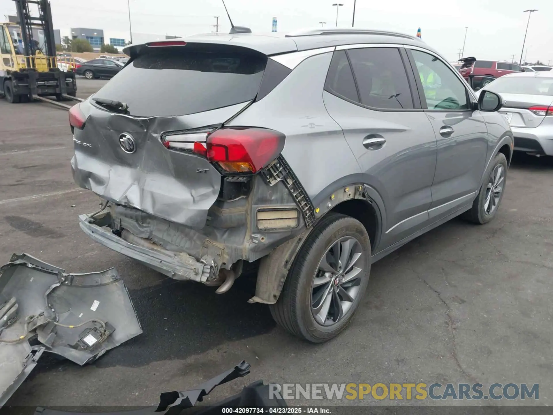4 Photograph of a damaged car KL4MMDSL8PB163721 BUICK ENCORE GX 2023