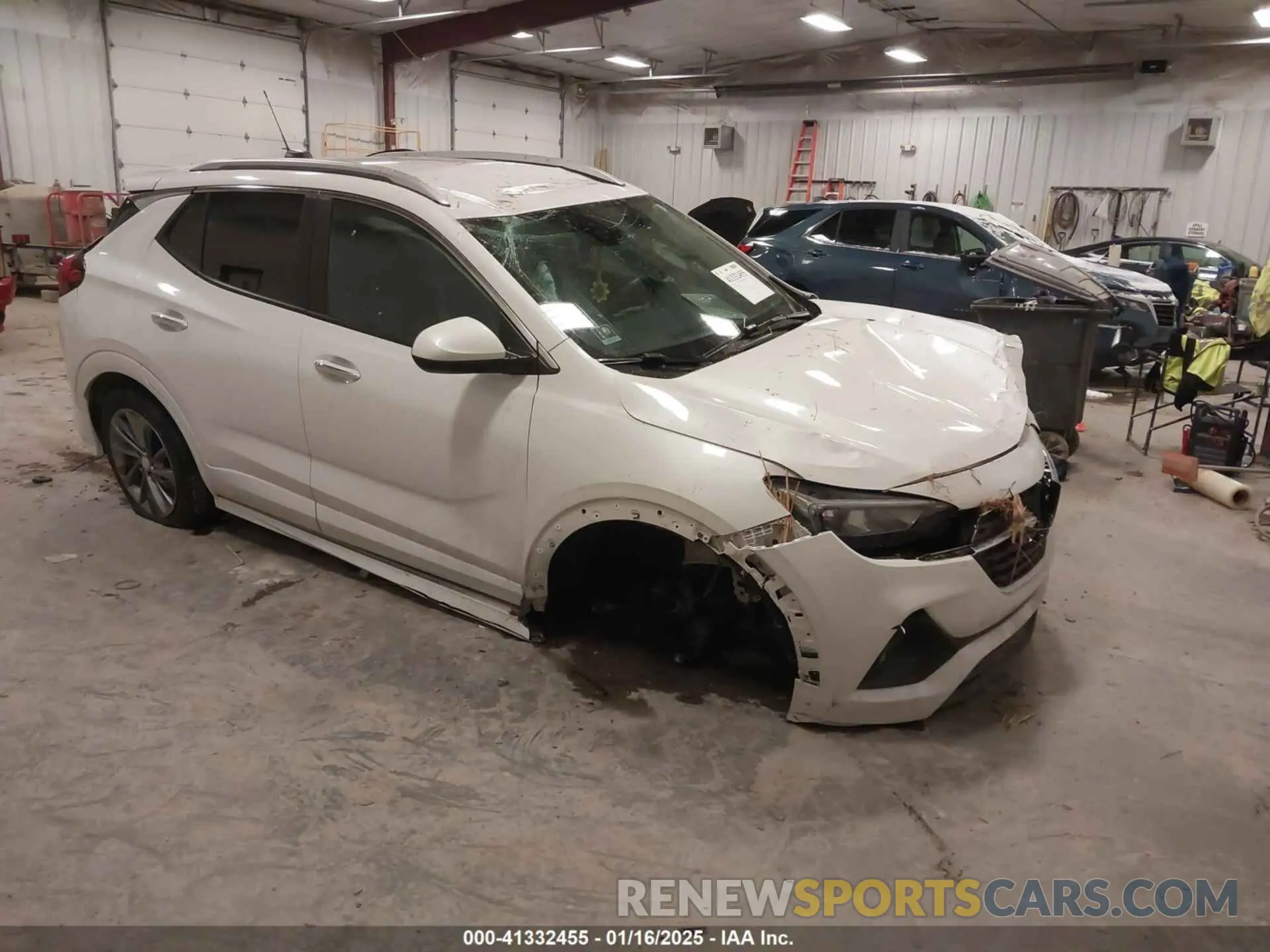1 Photograph of a damaged car KL4MMDSLXPB027736 BUICK ENCORE GX 2023