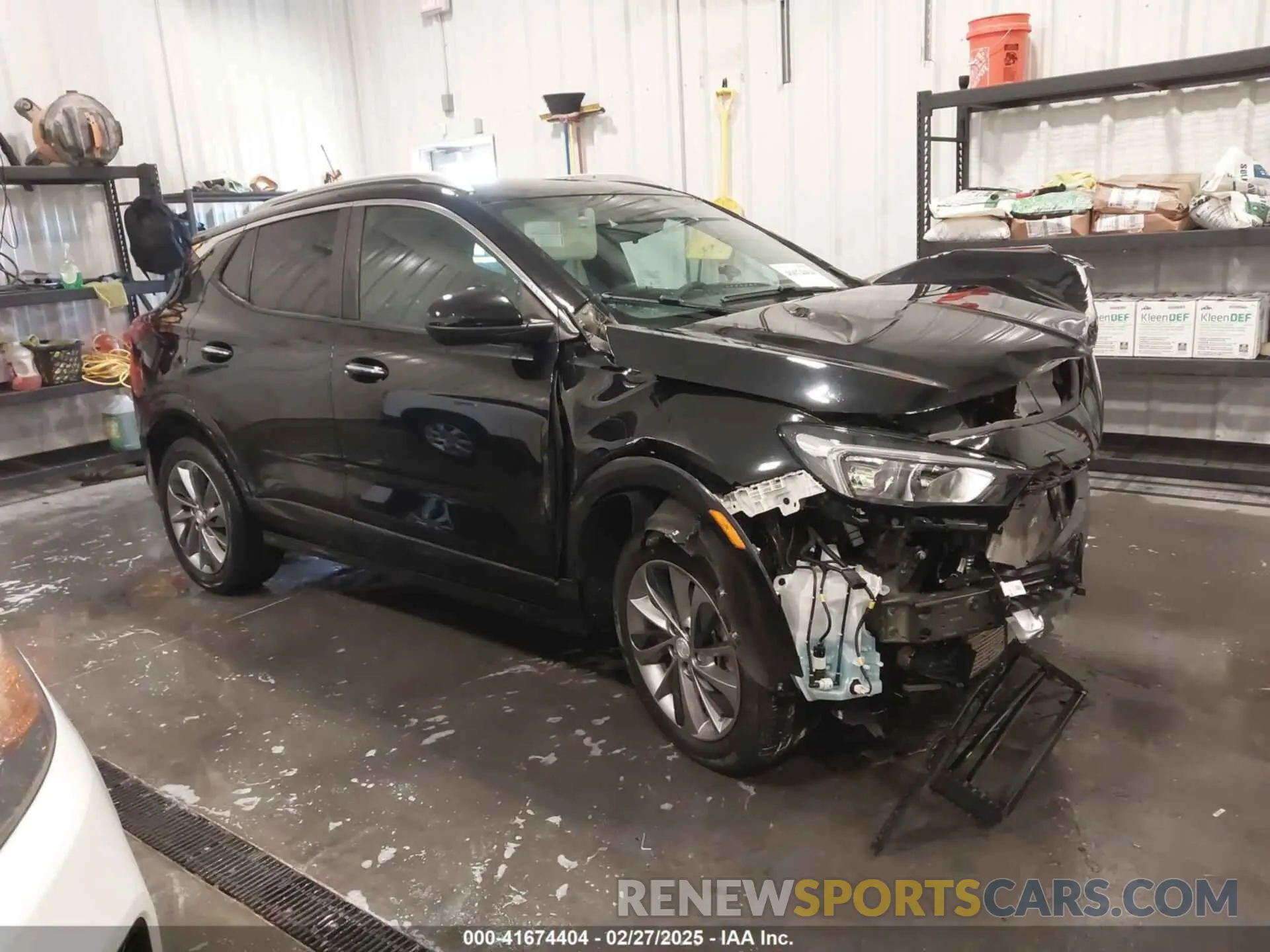 1 Photograph of a damaged car KL4MMESL2PB055794 BUICK ENCORE GX 2023