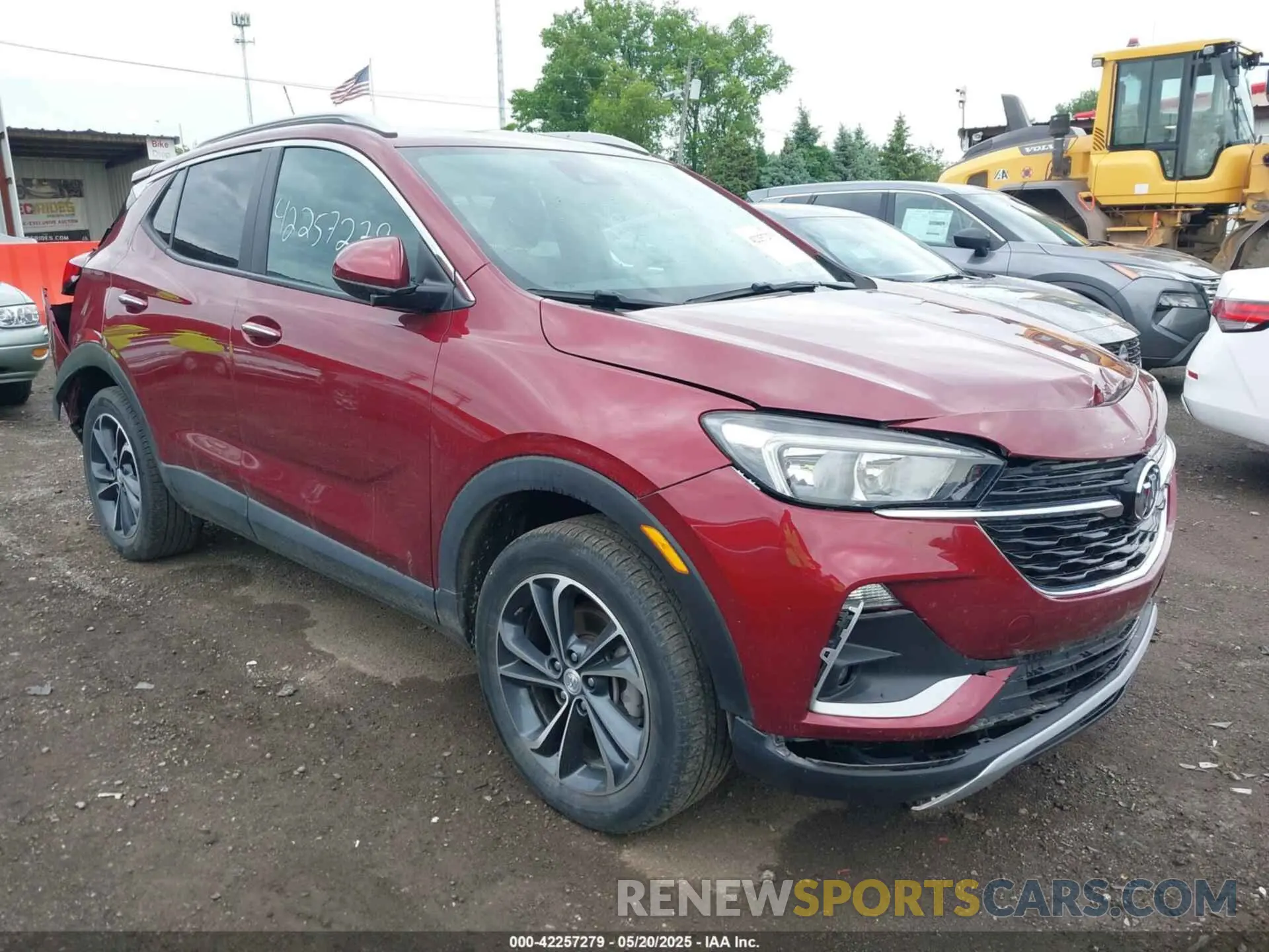 1 Фотография поврежденного автомобиля KL4MMESL3PB009889 BUICK ENCORE GX 2023