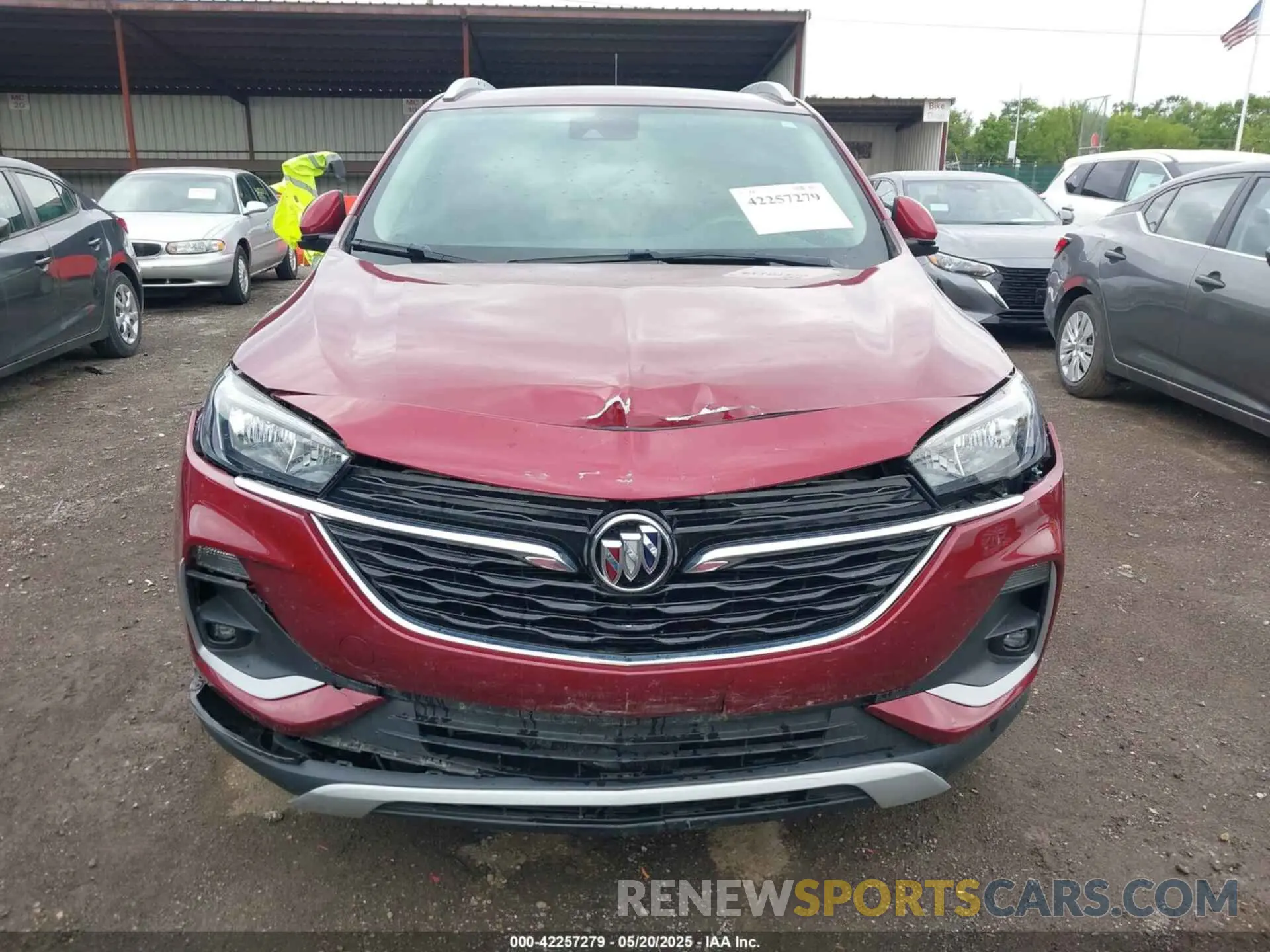 12 Фотография поврежденного автомобиля KL4MMESL3PB009889 BUICK ENCORE GX 2023