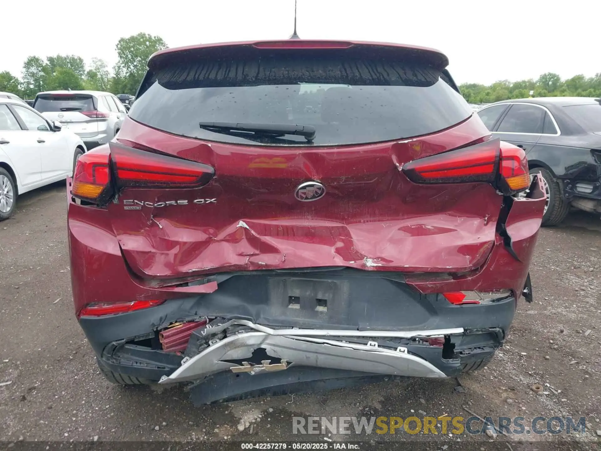16 Фотография поврежденного автомобиля KL4MMESL3PB009889 BUICK ENCORE GX 2023