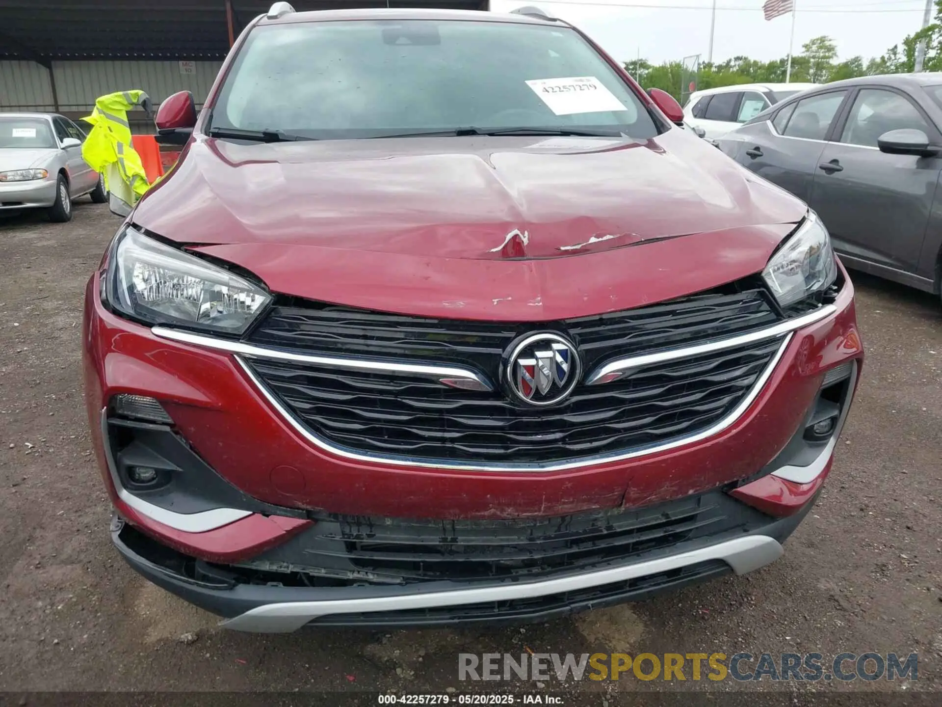 17 Фотография поврежденного автомобиля KL4MMESL3PB009889 BUICK ENCORE GX 2023