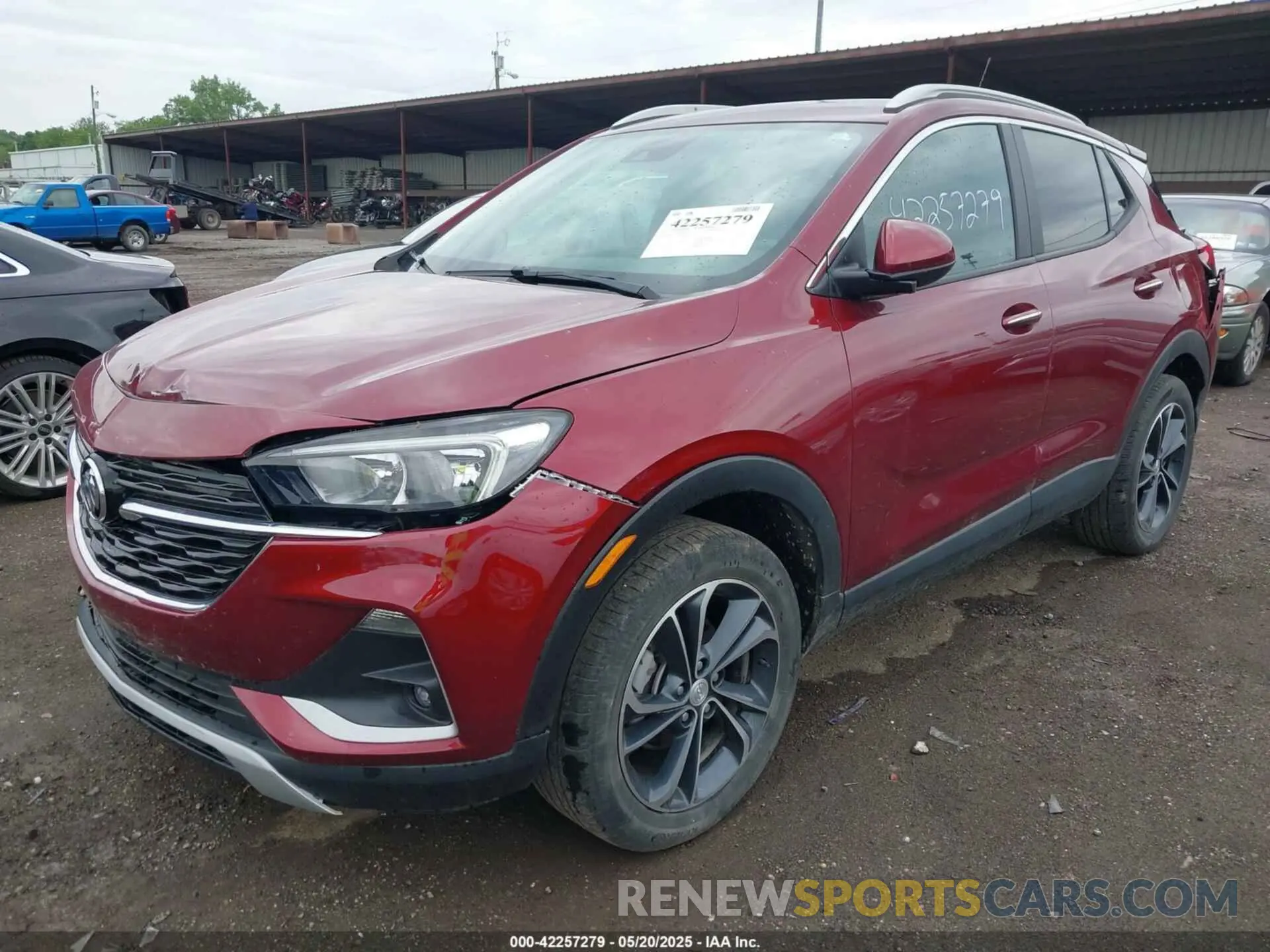 2 Фотография поврежденного автомобиля KL4MMESL3PB009889 BUICK ENCORE GX 2023