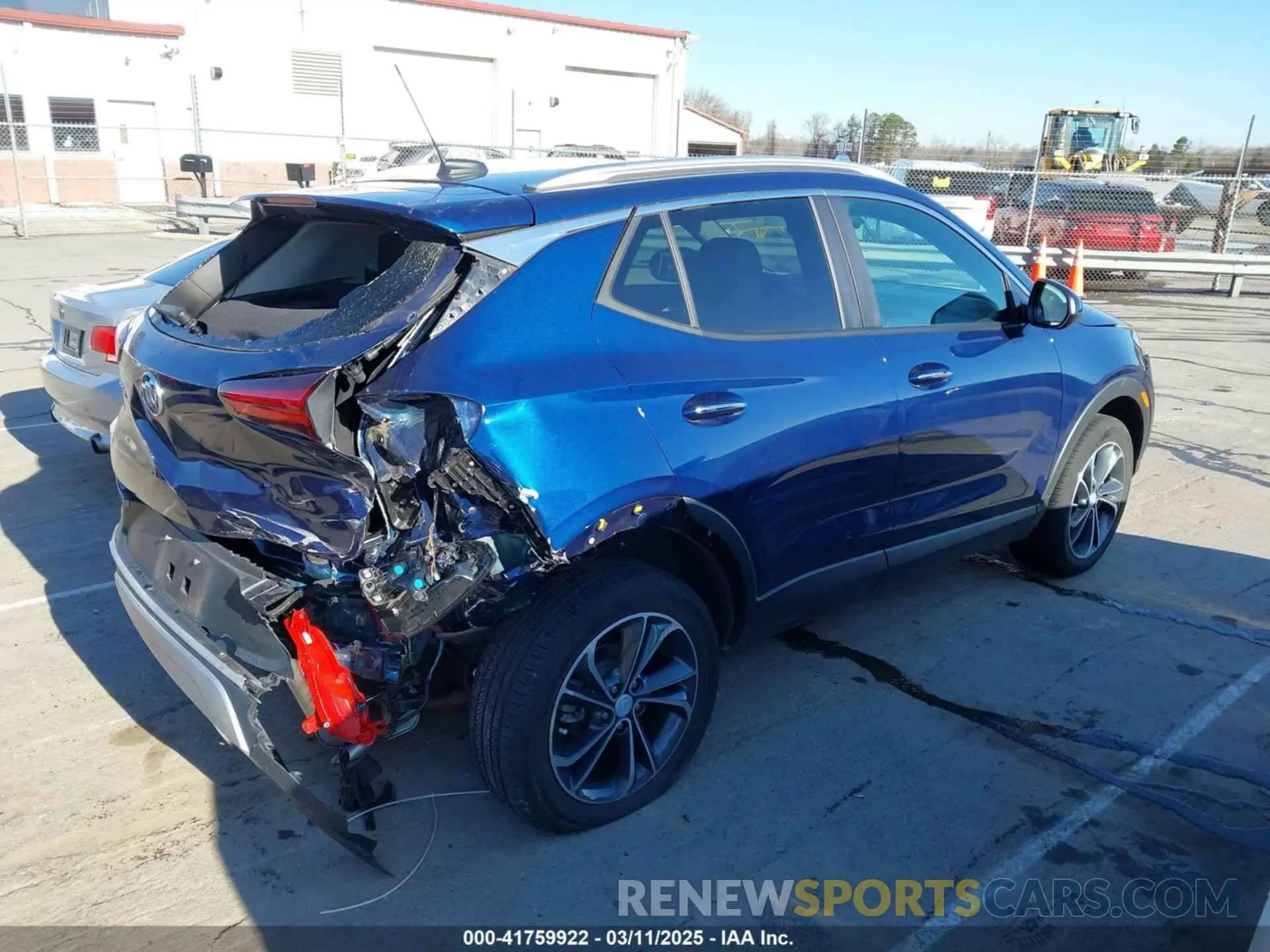 4 Фотография поврежденного автомобиля KL4MMESL3PB071051 BUICK ENCORE GX 2023