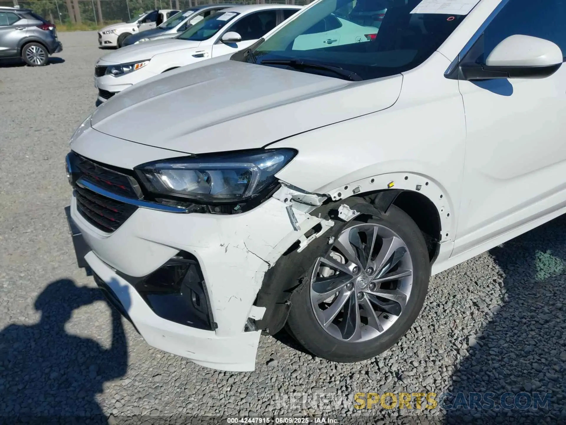 6 Photograph of a damaged car KL4MMESL3PB092532 BUICK ENCORE GX 2023