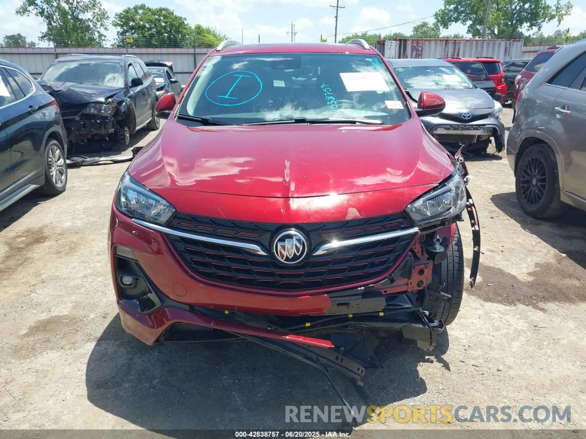 12 Photograph of a damaged car KL4MMESL4PB086061 BUICK ENCORE GX 2023