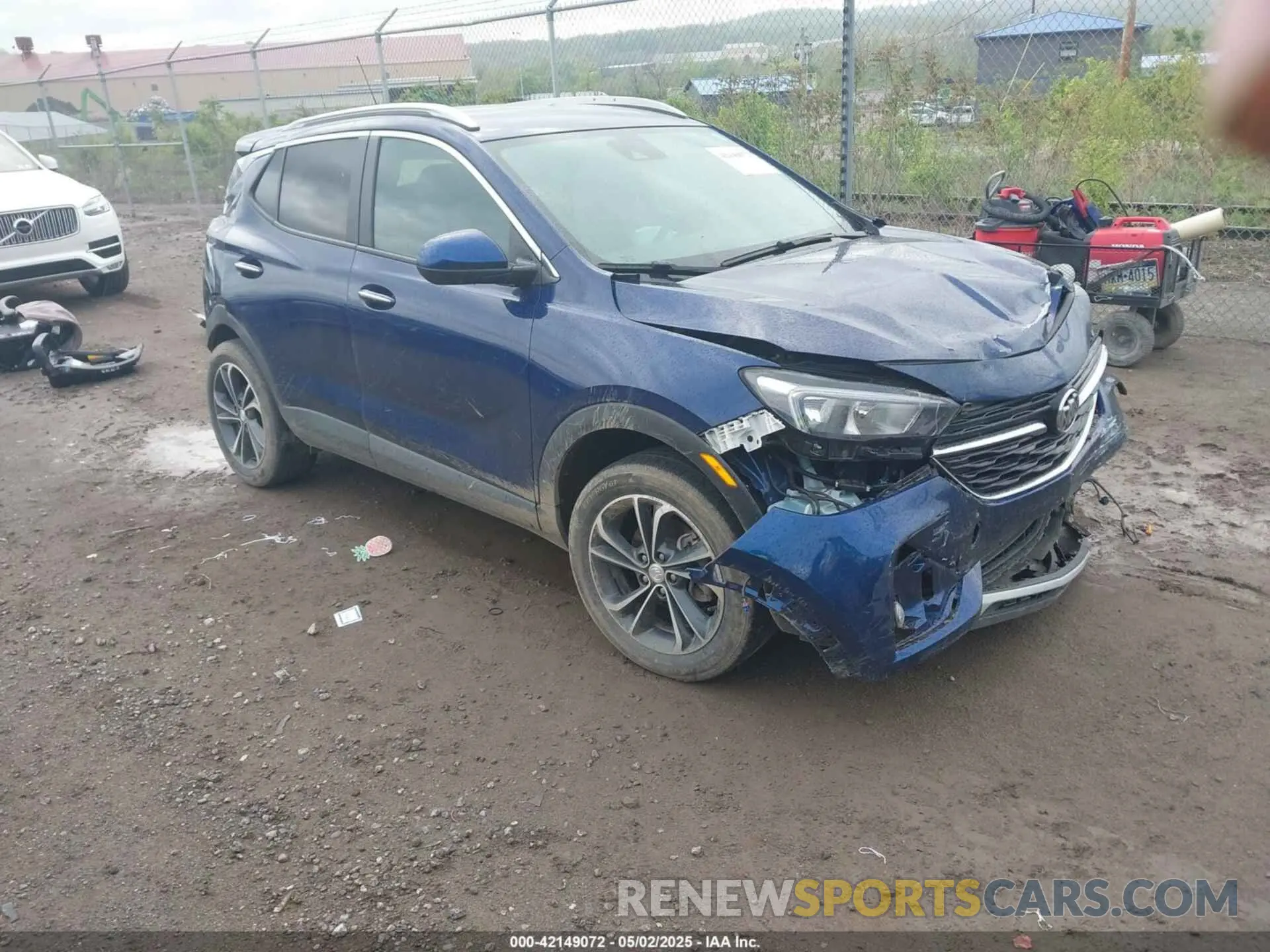 1 Photograph of a damaged car KL4MMESL4PB115946 BUICK ENCORE GX 2023