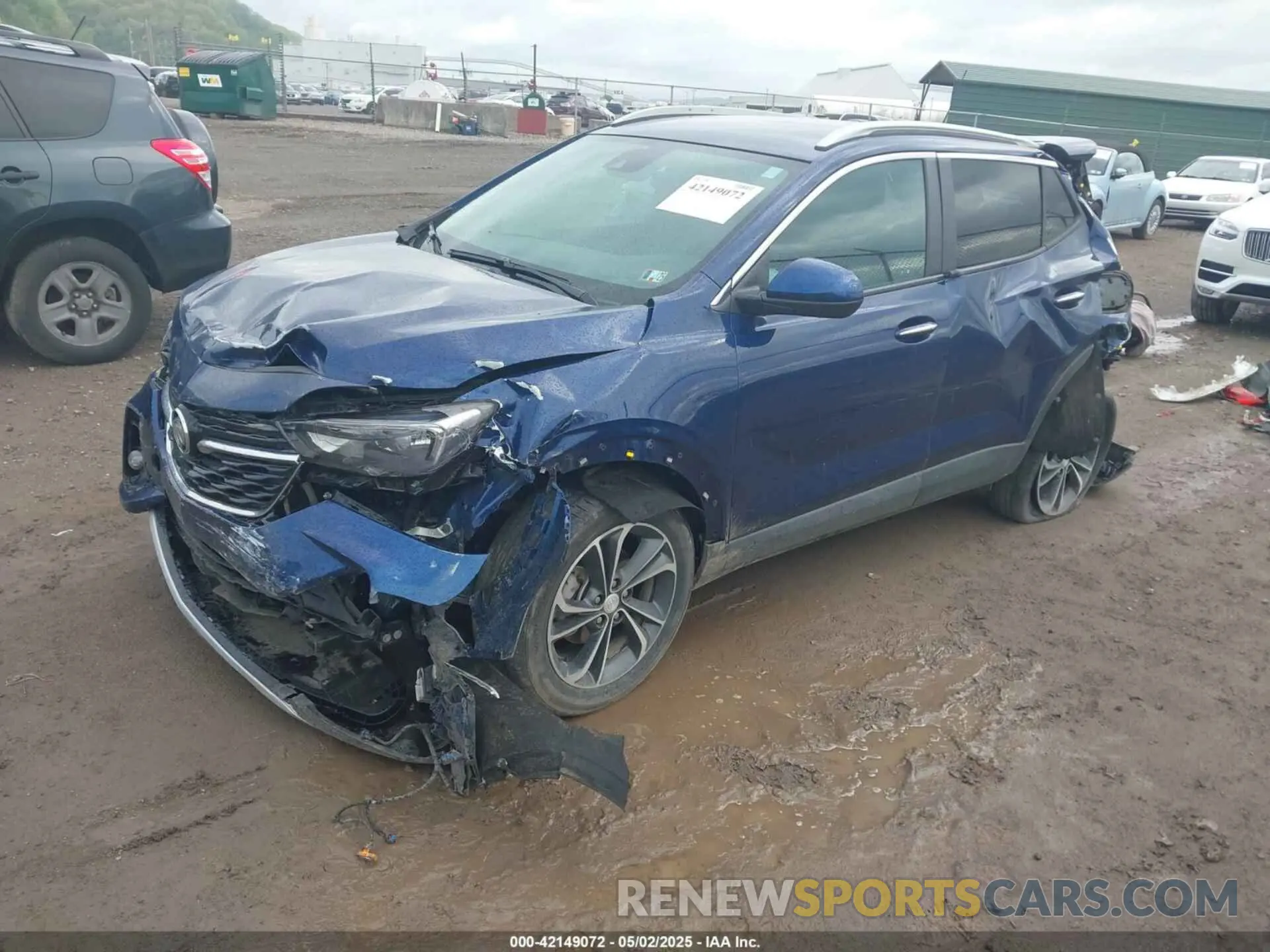 2 Photograph of a damaged car KL4MMESL4PB115946 BUICK ENCORE GX 2023