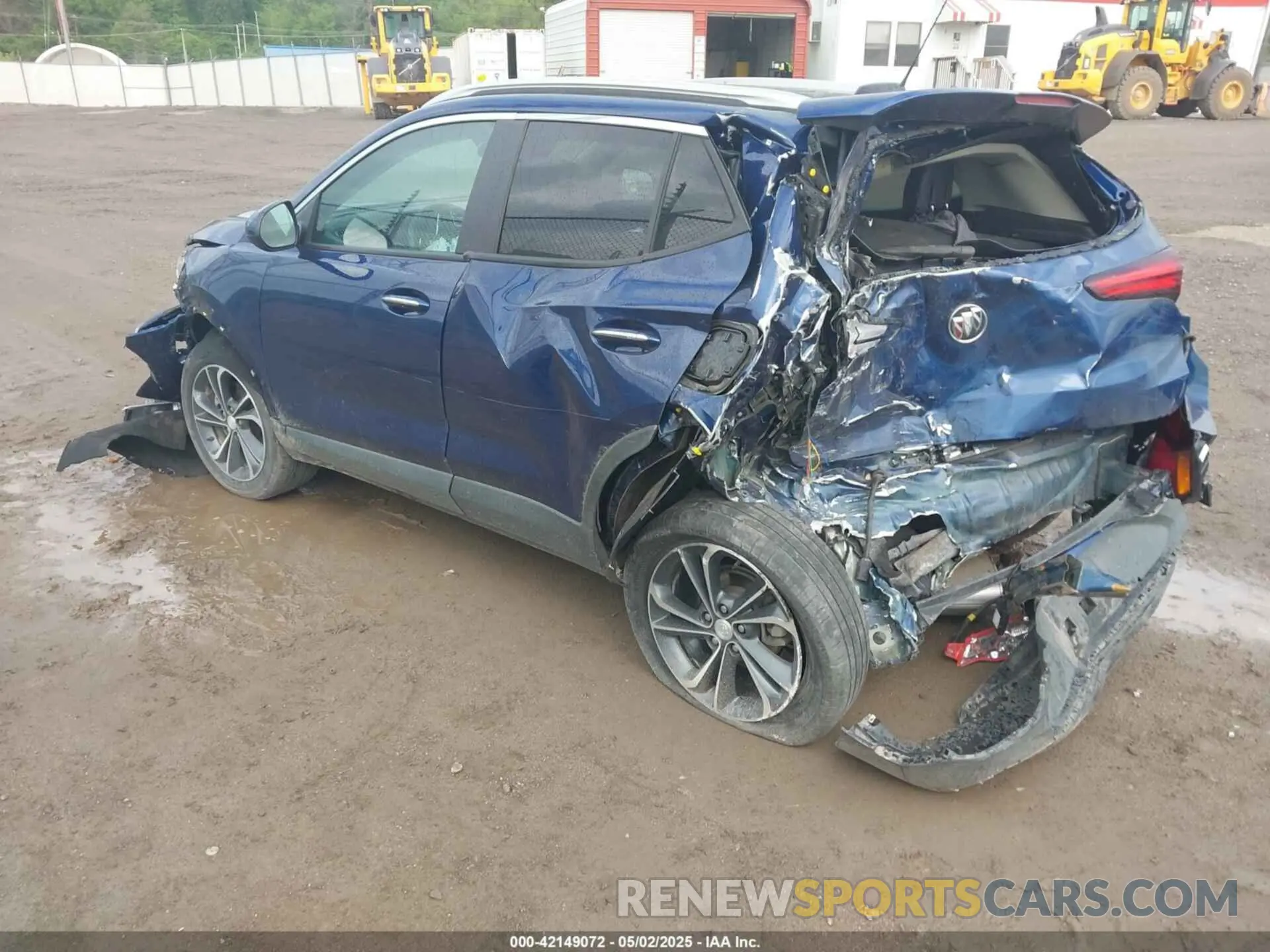 3 Photograph of a damaged car KL4MMESL4PB115946 BUICK ENCORE GX 2023