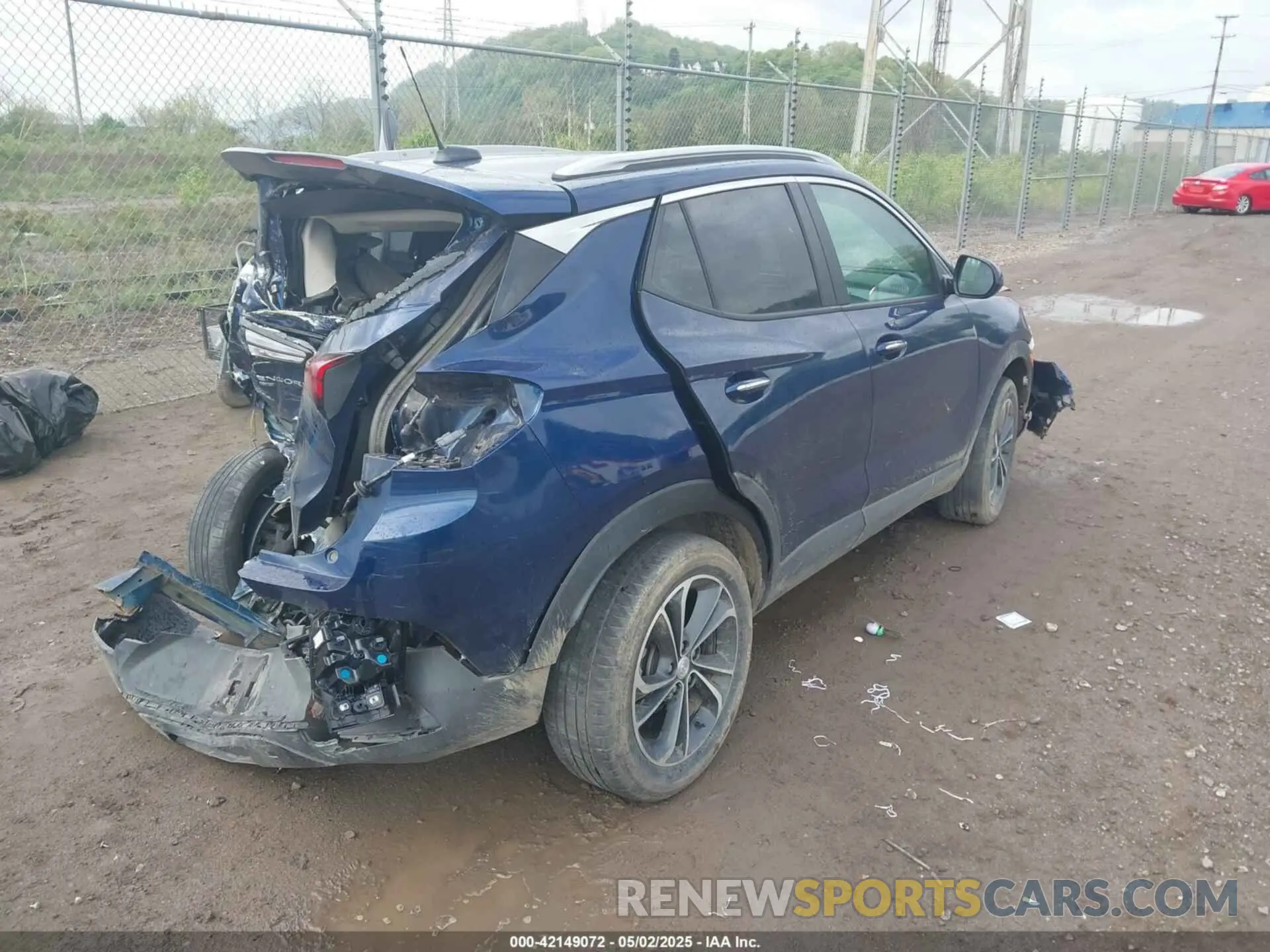 4 Photograph of a damaged car KL4MMESL4PB115946 BUICK ENCORE GX 2023