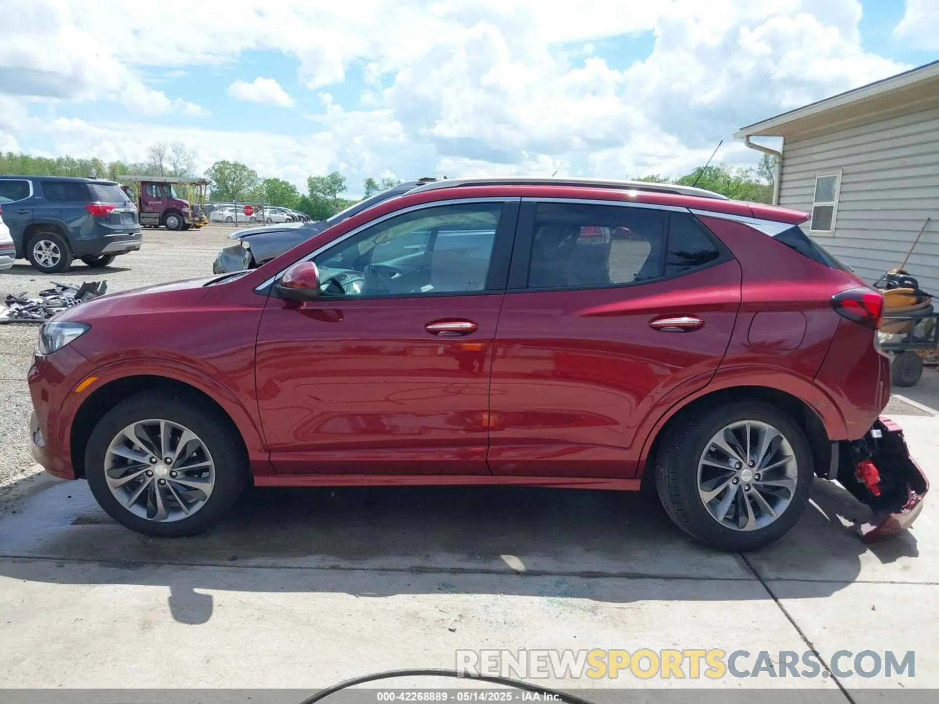 14 Photograph of a damaged car KL4MMESL7PB127282 BUICK ENCORE GX 2023