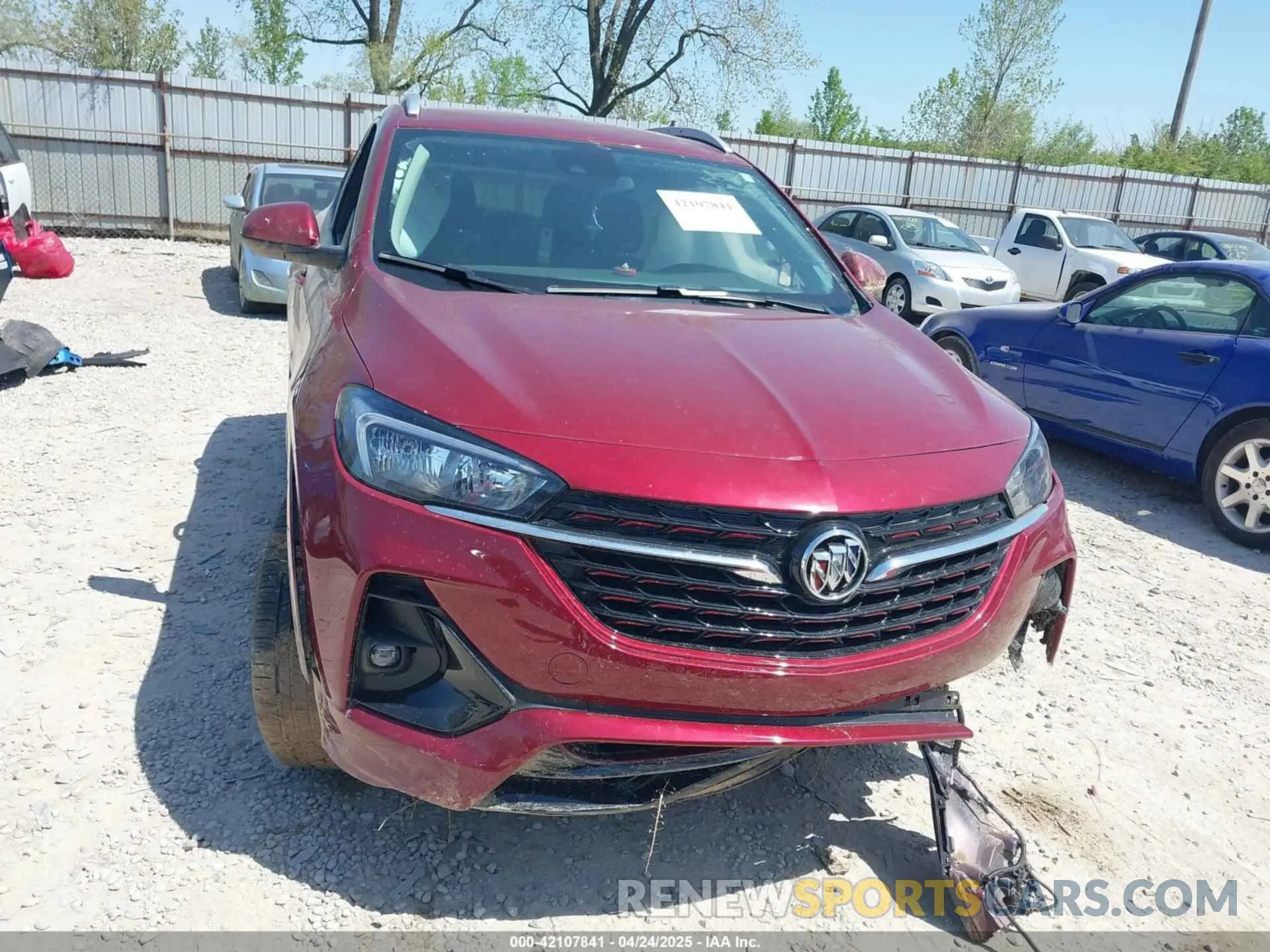 12 Фотография поврежденного автомобиля KL4MMESL9PB094544 BUICK ENCORE GX 2023