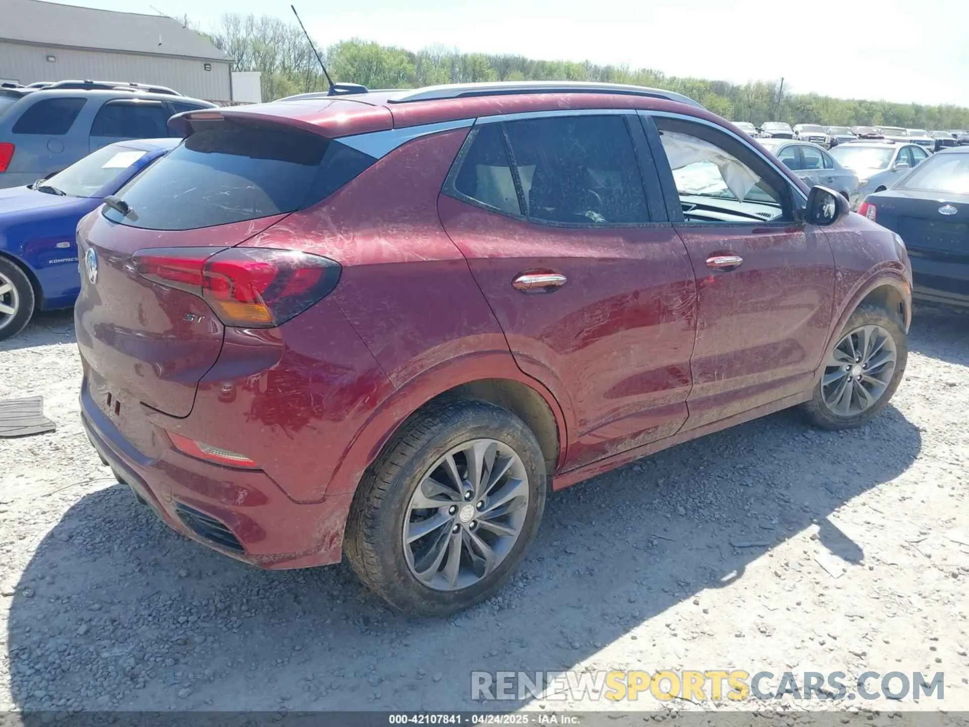 4 Фотография поврежденного автомобиля KL4MMESL9PB094544 BUICK ENCORE GX 2023