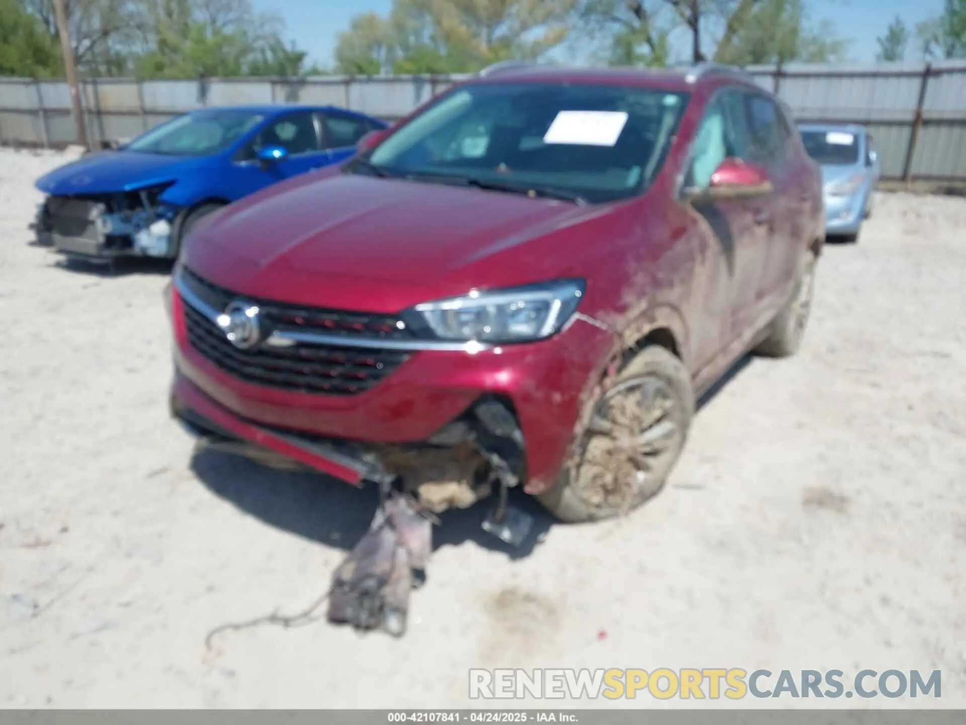 6 Фотография поврежденного автомобиля KL4MMESL9PB094544 BUICK ENCORE GX 2023