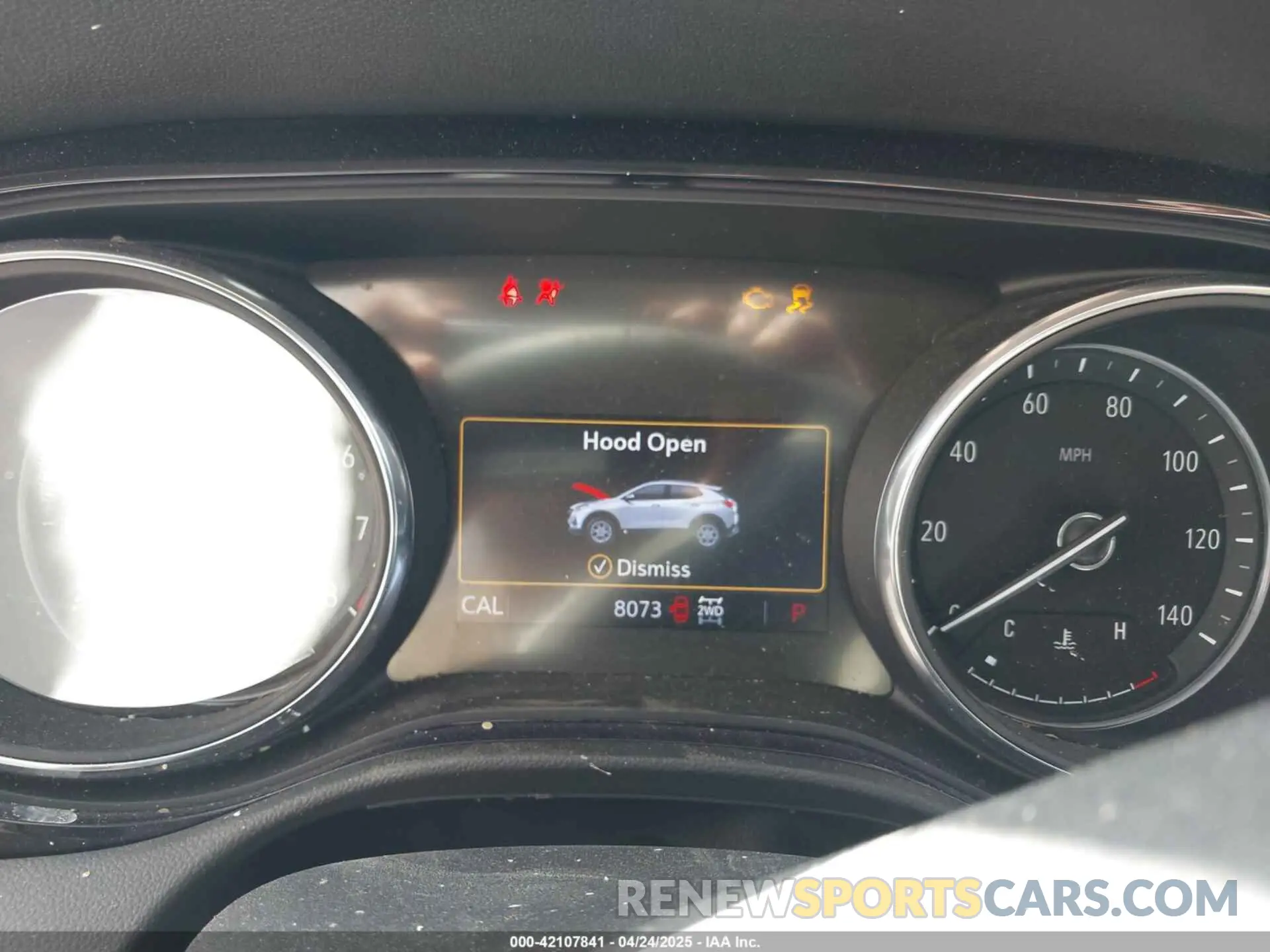 7 Фотография поврежденного автомобиля KL4MMESL9PB094544 BUICK ENCORE GX 2023