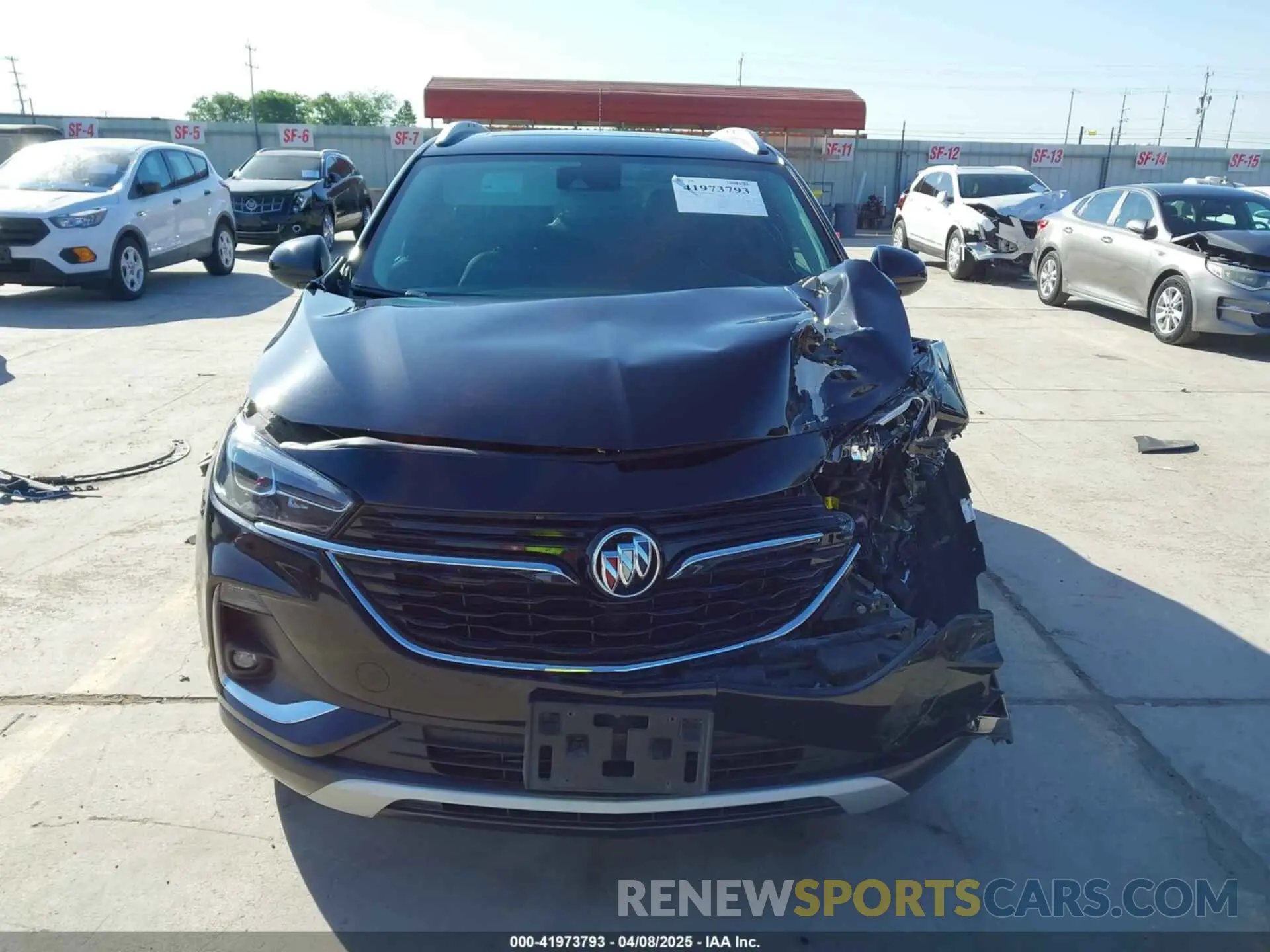 13 Фотография поврежденного автомобиля KL4MMFSL1PB150059 BUICK ENCORE GX 2023
