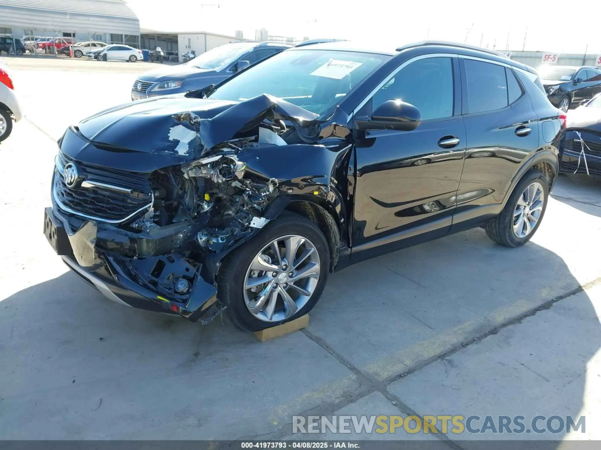 2 Фотография поврежденного автомобиля KL4MMFSL1PB150059 BUICK ENCORE GX 2023