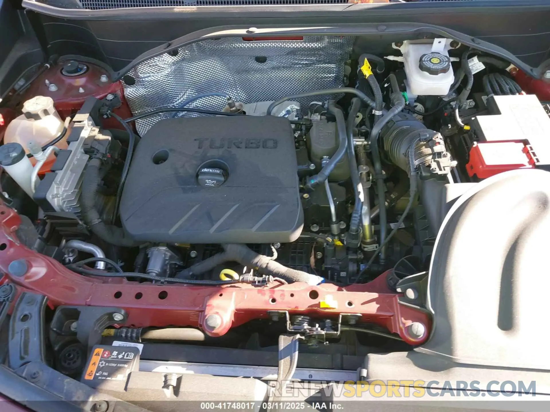 10 Фотография поврежденного автомобиля KL4MMGSL1PB013130 BUICK ENCORE GX 2023