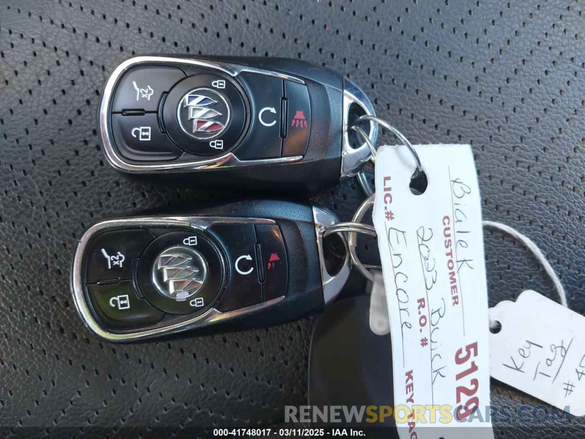 11 Фотография поврежденного автомобиля KL4MMGSL1PB013130 BUICK ENCORE GX 2023