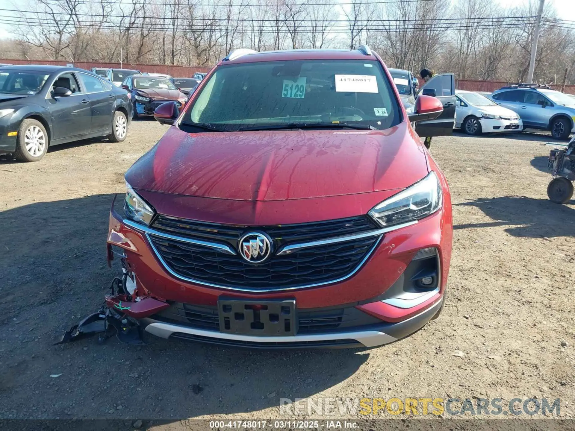 12 Фотография поврежденного автомобиля KL4MMGSL1PB013130 BUICK ENCORE GX 2023