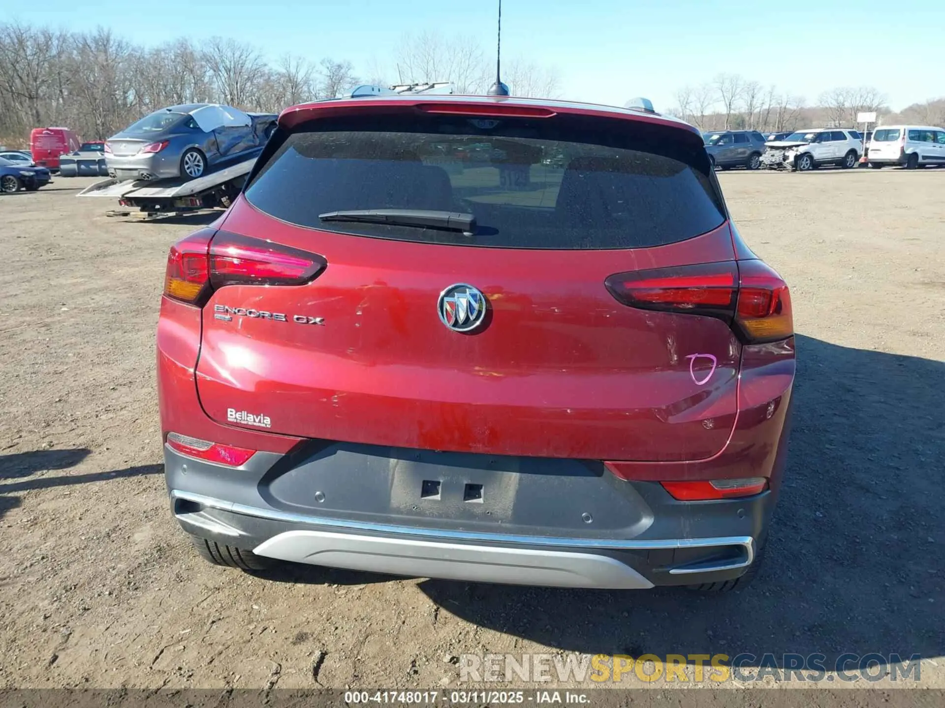 16 Фотография поврежденного автомобиля KL4MMGSL1PB013130 BUICK ENCORE GX 2023