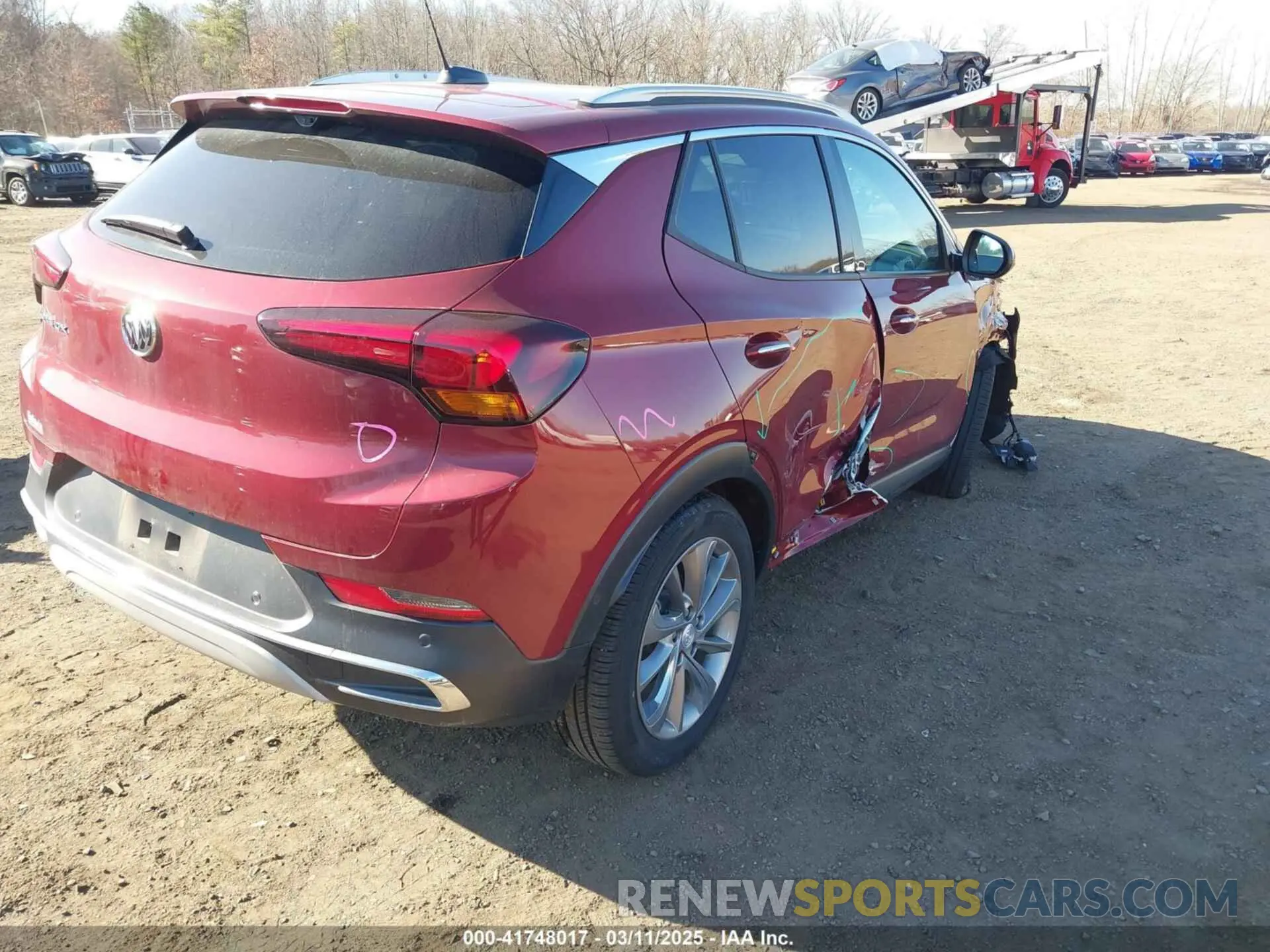 18 Фотография поврежденного автомобиля KL4MMGSL1PB013130 BUICK ENCORE GX 2023