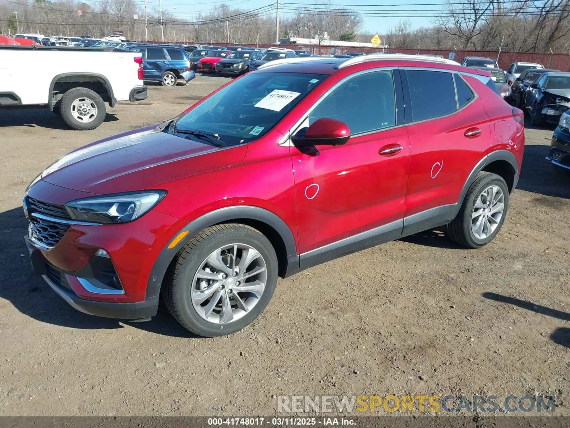 2 Фотография поврежденного автомобиля KL4MMGSL1PB013130 BUICK ENCORE GX 2023