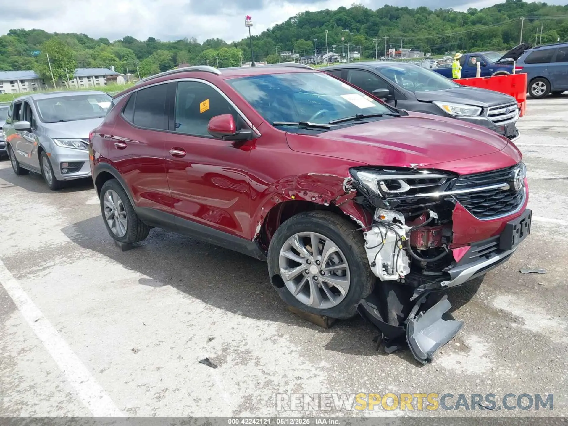1 Photograph of a damaged car KL4MMGSL6PB117256 BUICK ENCORE GX 2023