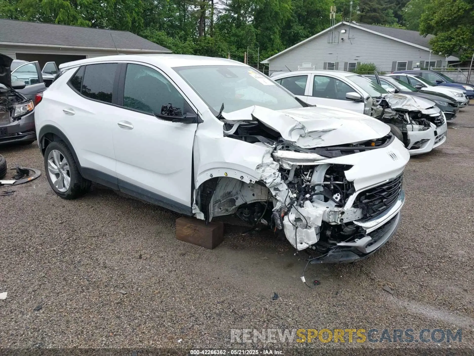 1 Photograph of a damaged car KL4AMBS23RB135598 BUICK ENCORE GX 2024